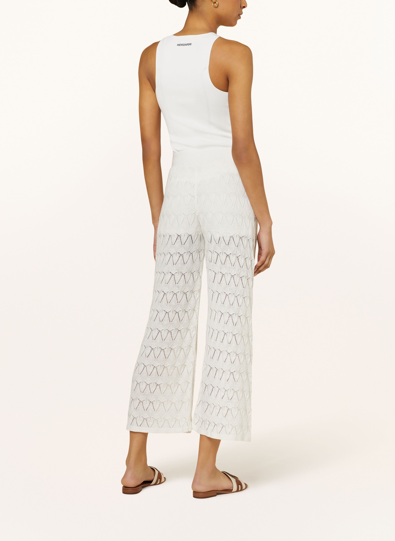 Pepe Jeans Knit trousers, Color: WHITE (Image 3)