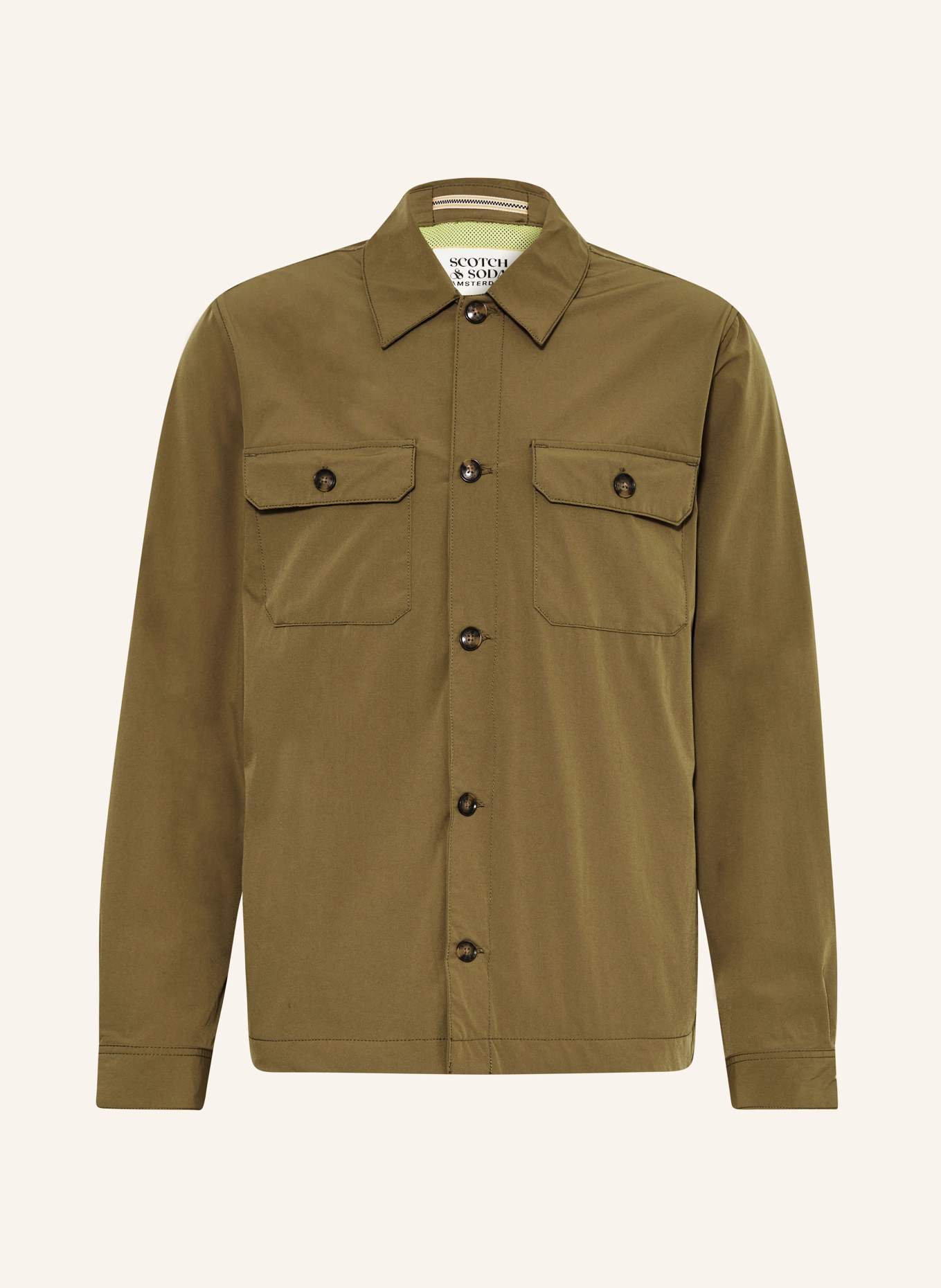 SCOTCH & SODA Bunda Fieldjacket, Barva: OLIVOVÁ (Obrázek 1)