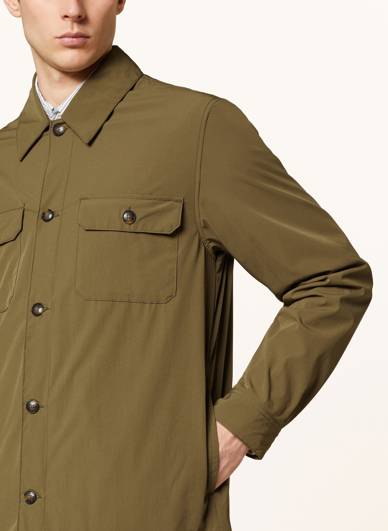 SCOTCH & SODA Field jacket, Color: OLIVE (Image 4)