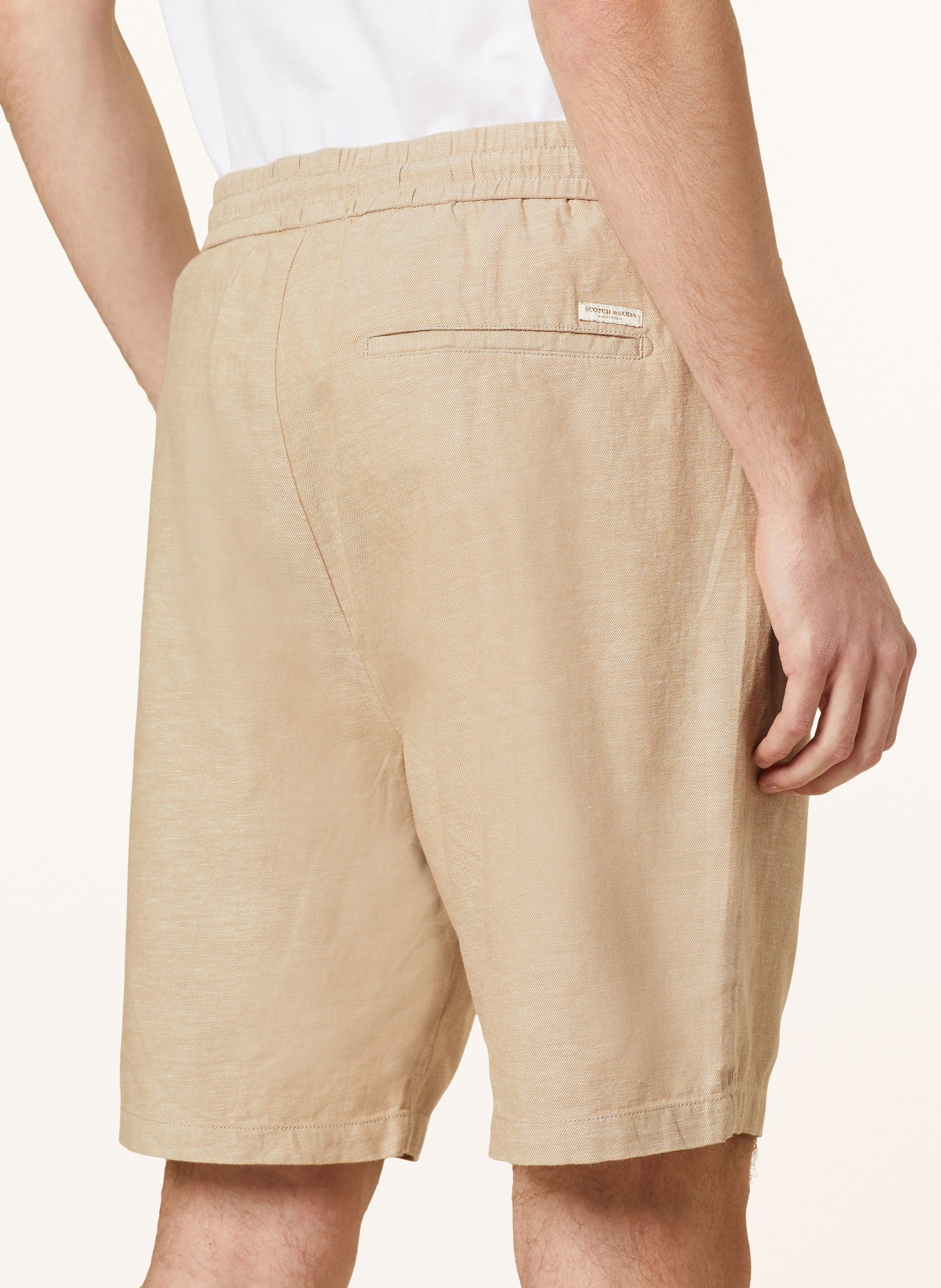 SCOTCH & SODA Shorts FAVE, Farbe: BEIGE (Bild 6)