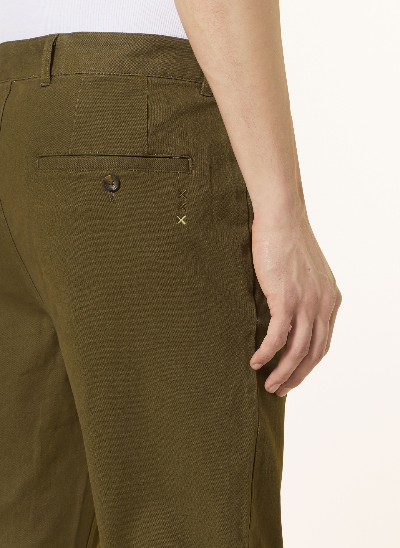 SCOTCH & SODA Chinos regular tapered fit, Color: KHAKI (Image 6)