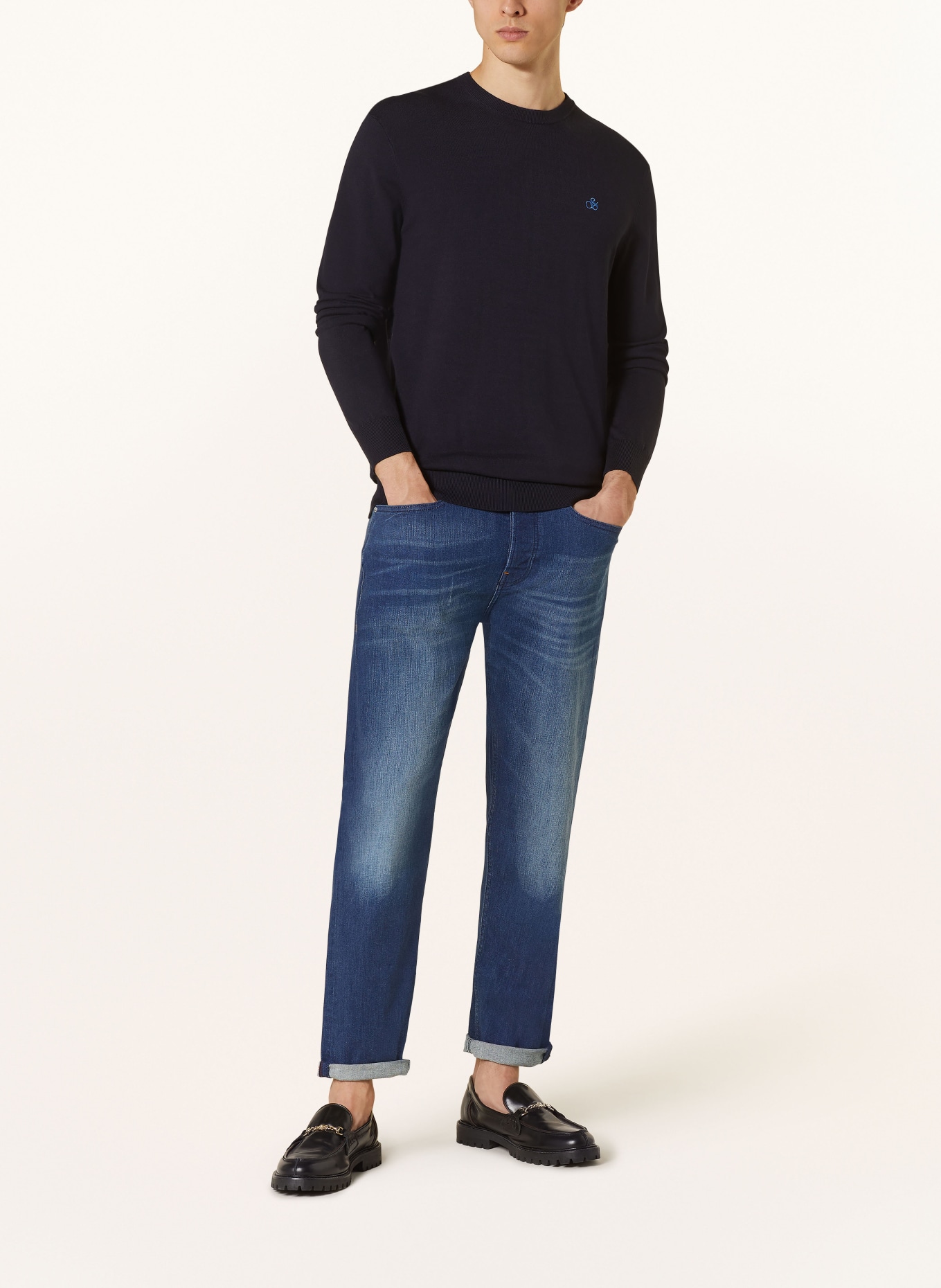 SCOTCH & SODA Sweater, Color: DARK BLUE (Image 2)