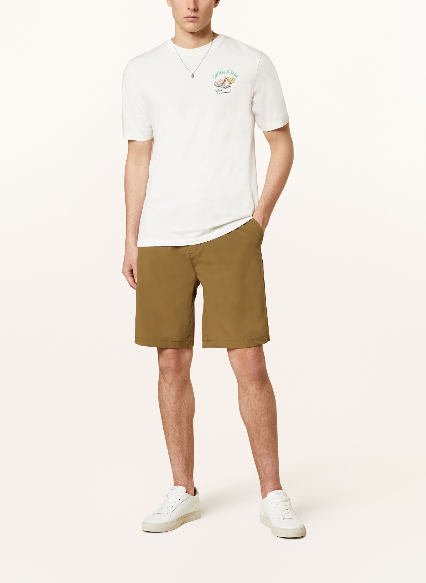 SCOTCH & SODA T-shirt, Color: WHITE (Image 3)