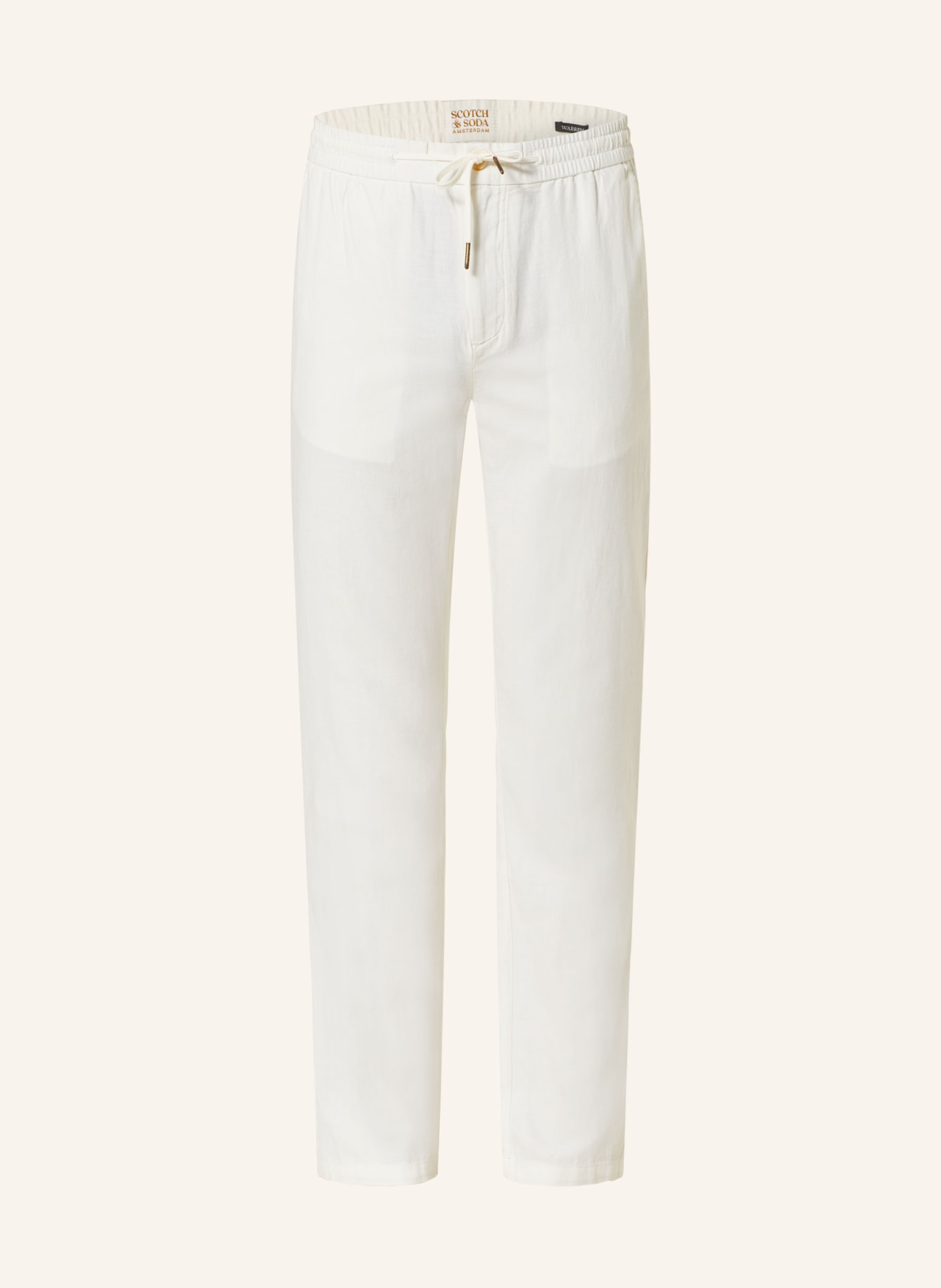 SCOTCH & SODA Chino kalhoty WARREN Regular Straight Fit, Barva: BÍLÁ (Obrázek 1)