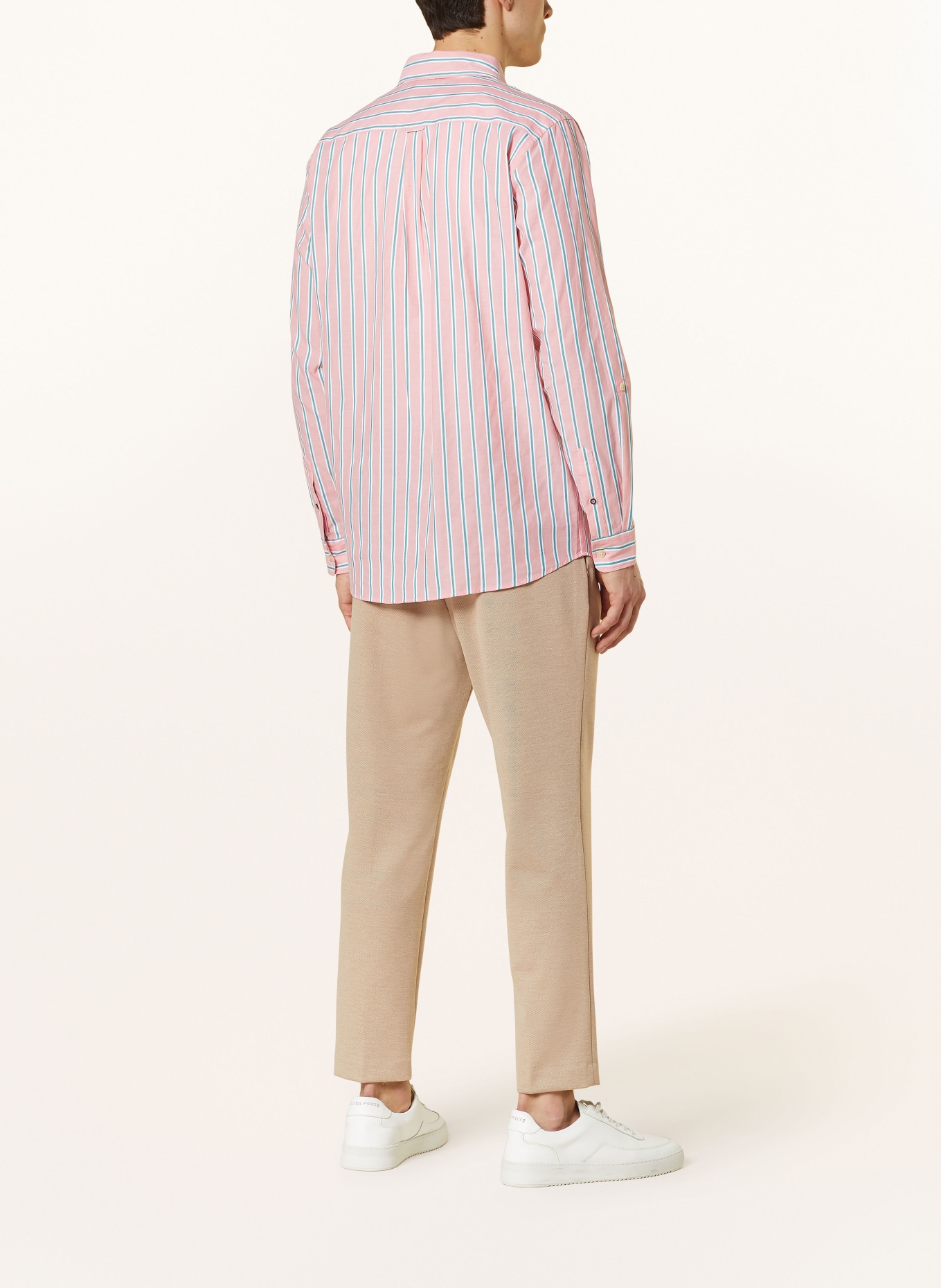 SCOTCH & SODA Spodnie w stylu dresowym regular tapered fit, Kolor: BEŻOWY (Obrazek 3)