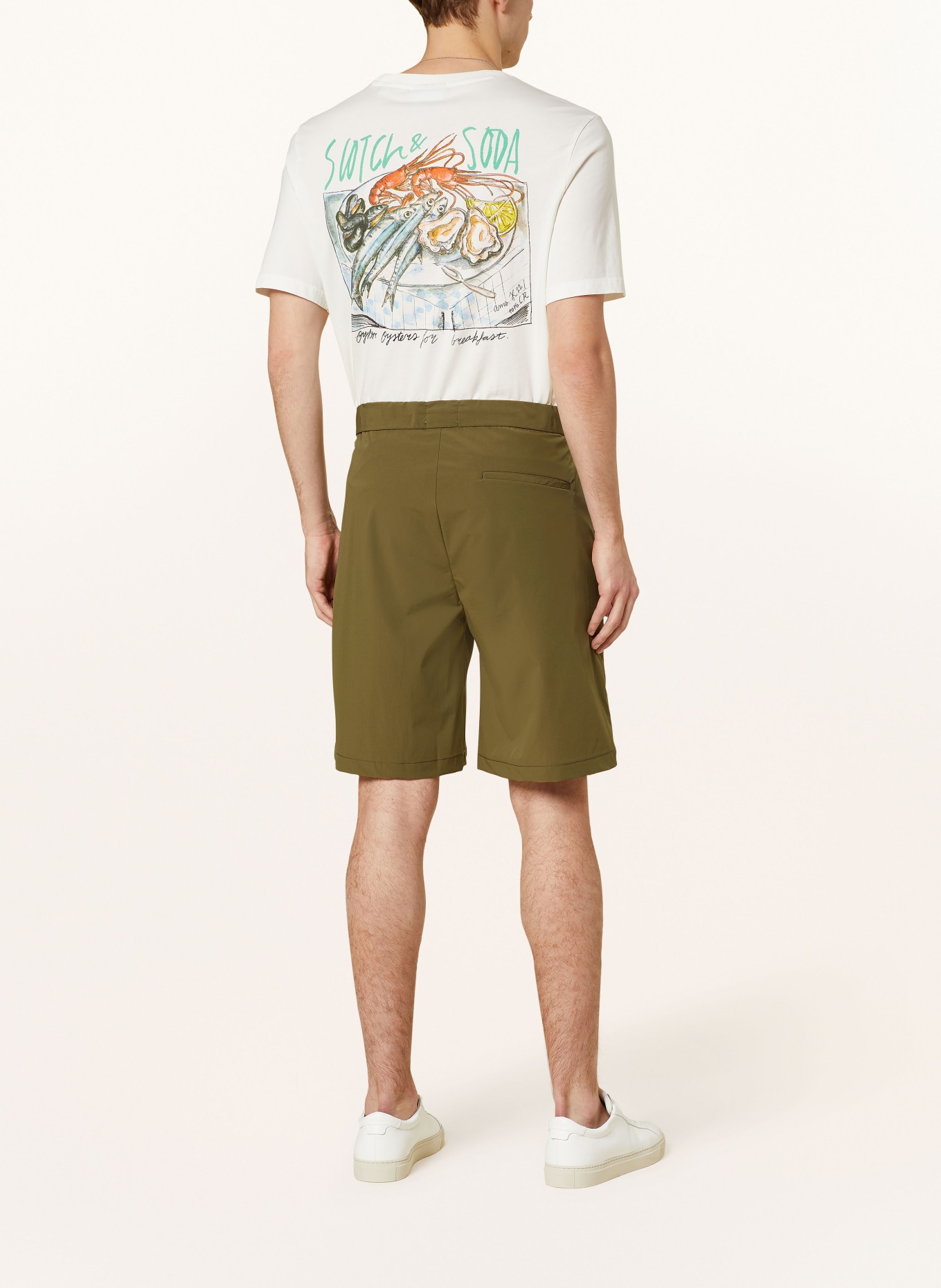 SCOTCH & SODA Shorts, Color: OLIVE (Image 3)