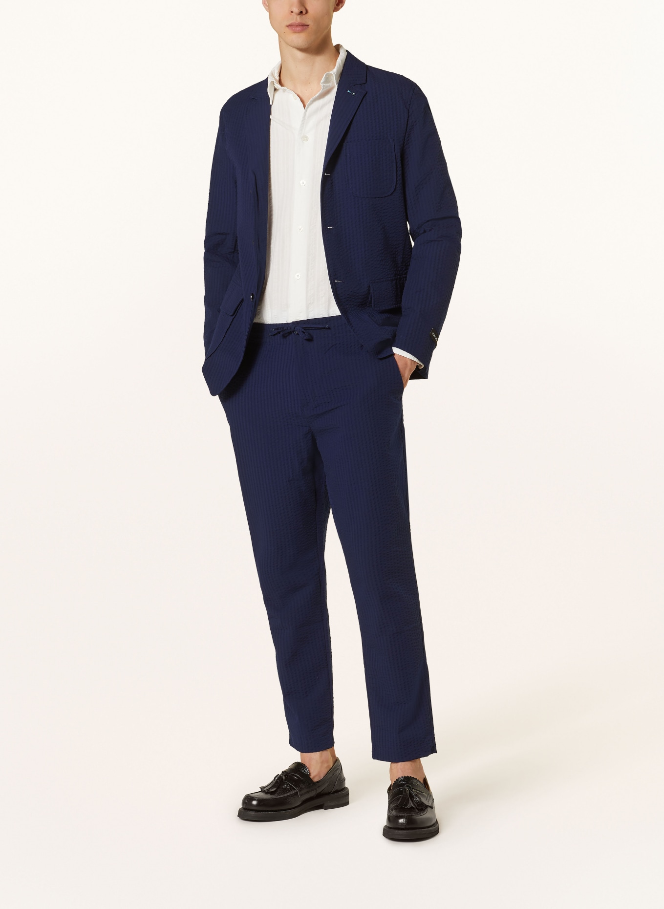 SCOTCH & SODA Trousers FINCH tapered fit, Color: DARK BLUE (Image 2)