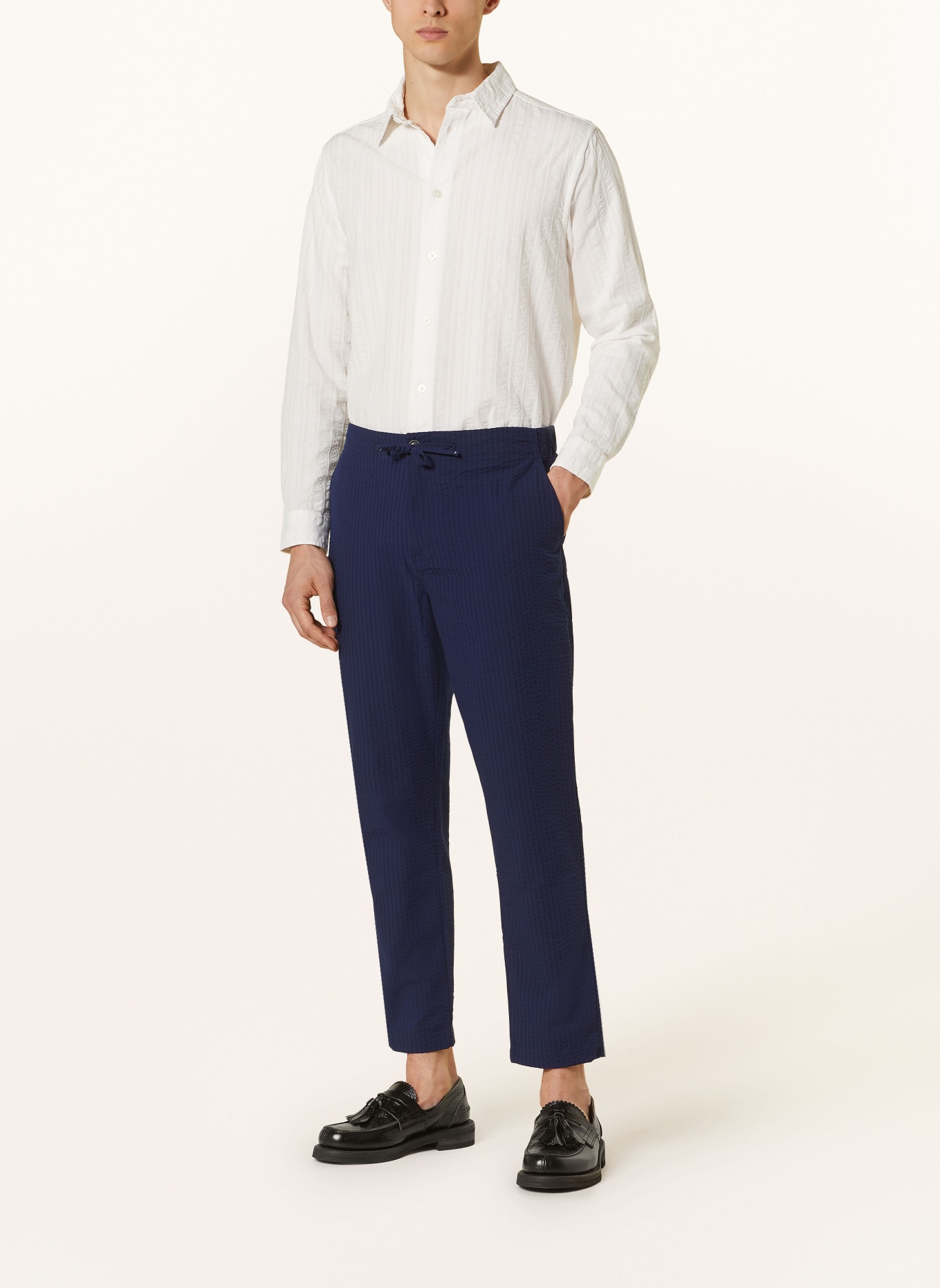 SCOTCH & SODA Trousers FINCH tapered fit, Color: DARK BLUE (Image 3)