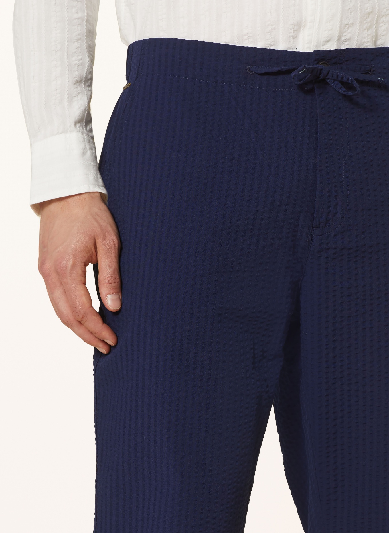 SCOTCH & SODA Spodnie FINCH tapered fit, Kolor: GRANATOWY (Obrazek 6)