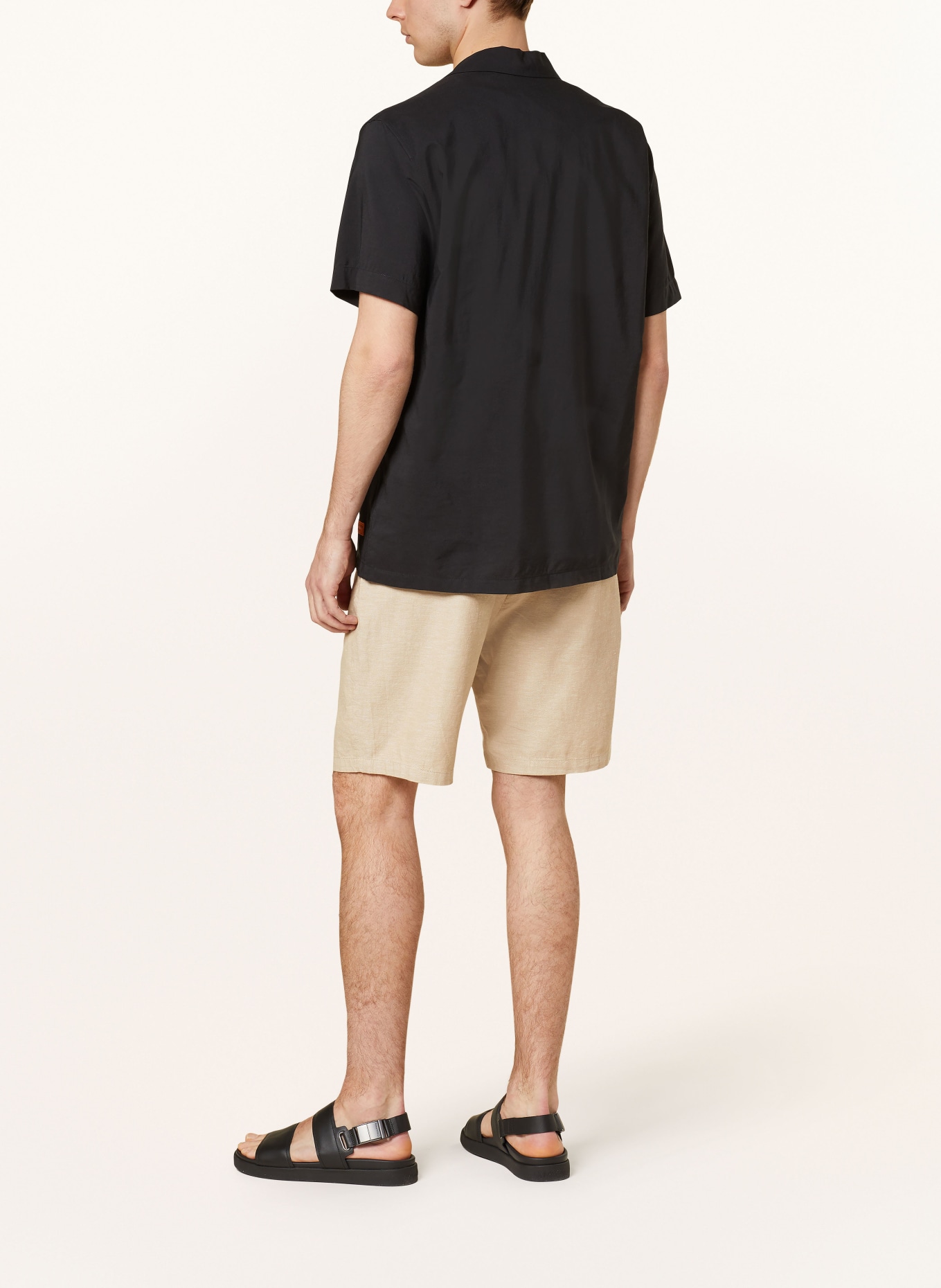 SCOTCH & SODA Resort shirt comfort fit, Color: BLACK (Image 3)