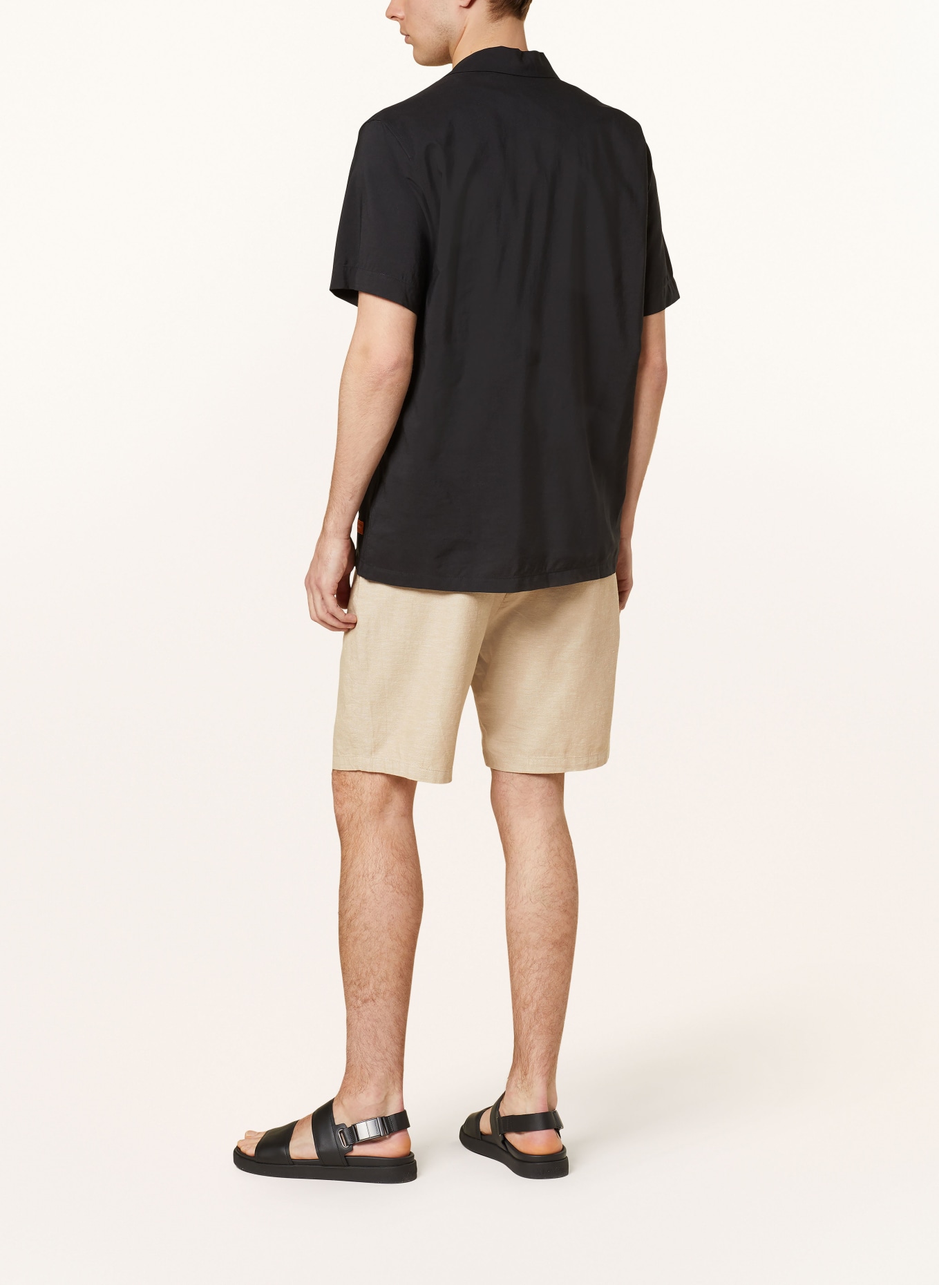 SCOTCH & SODA Koszula z klapami comfort fit, Kolor: CZARNY (Obrazek 3)