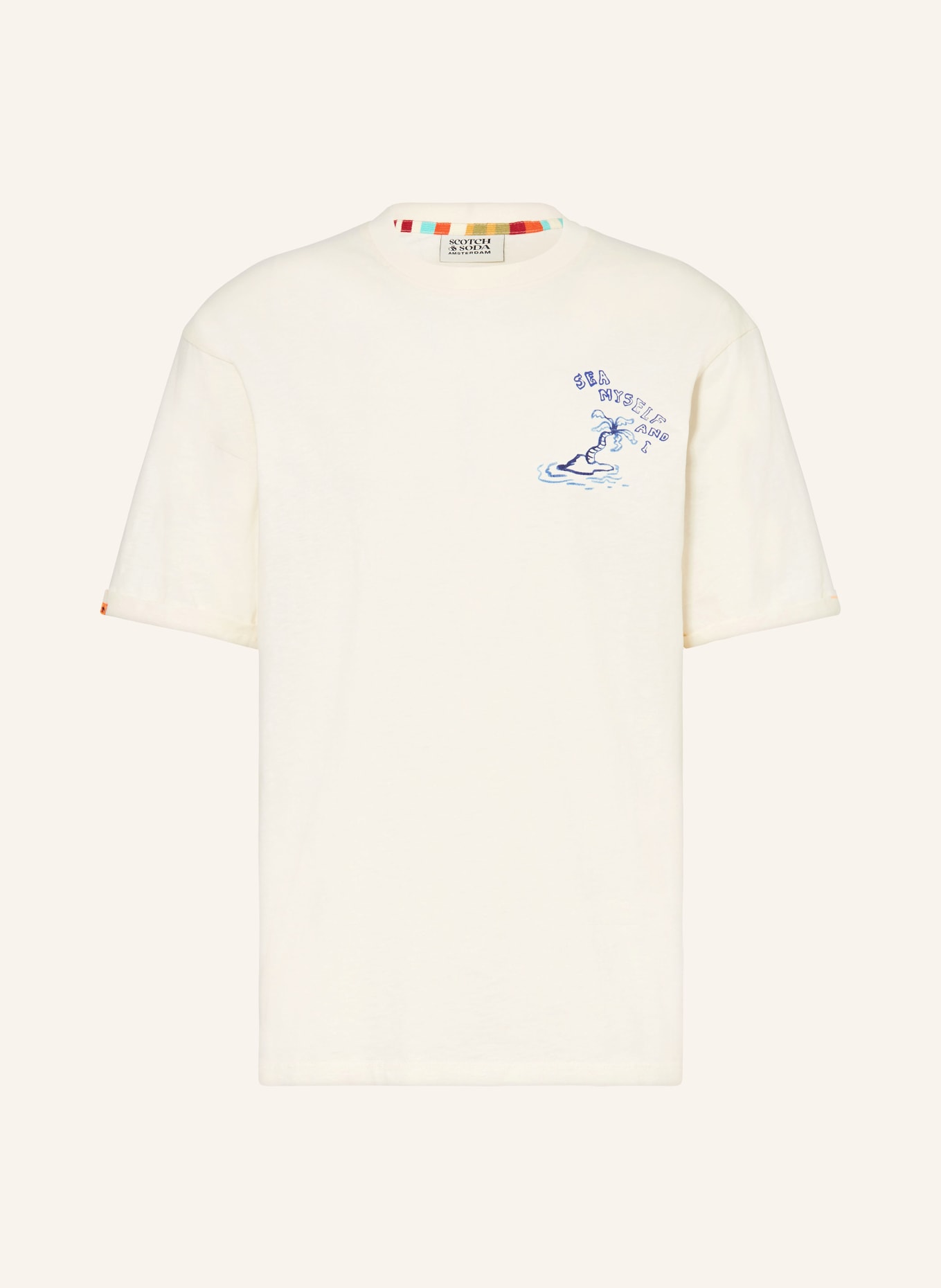 SCOTCH & SODA T-Shirt, Farbe: HELLGELB (Bild 1)