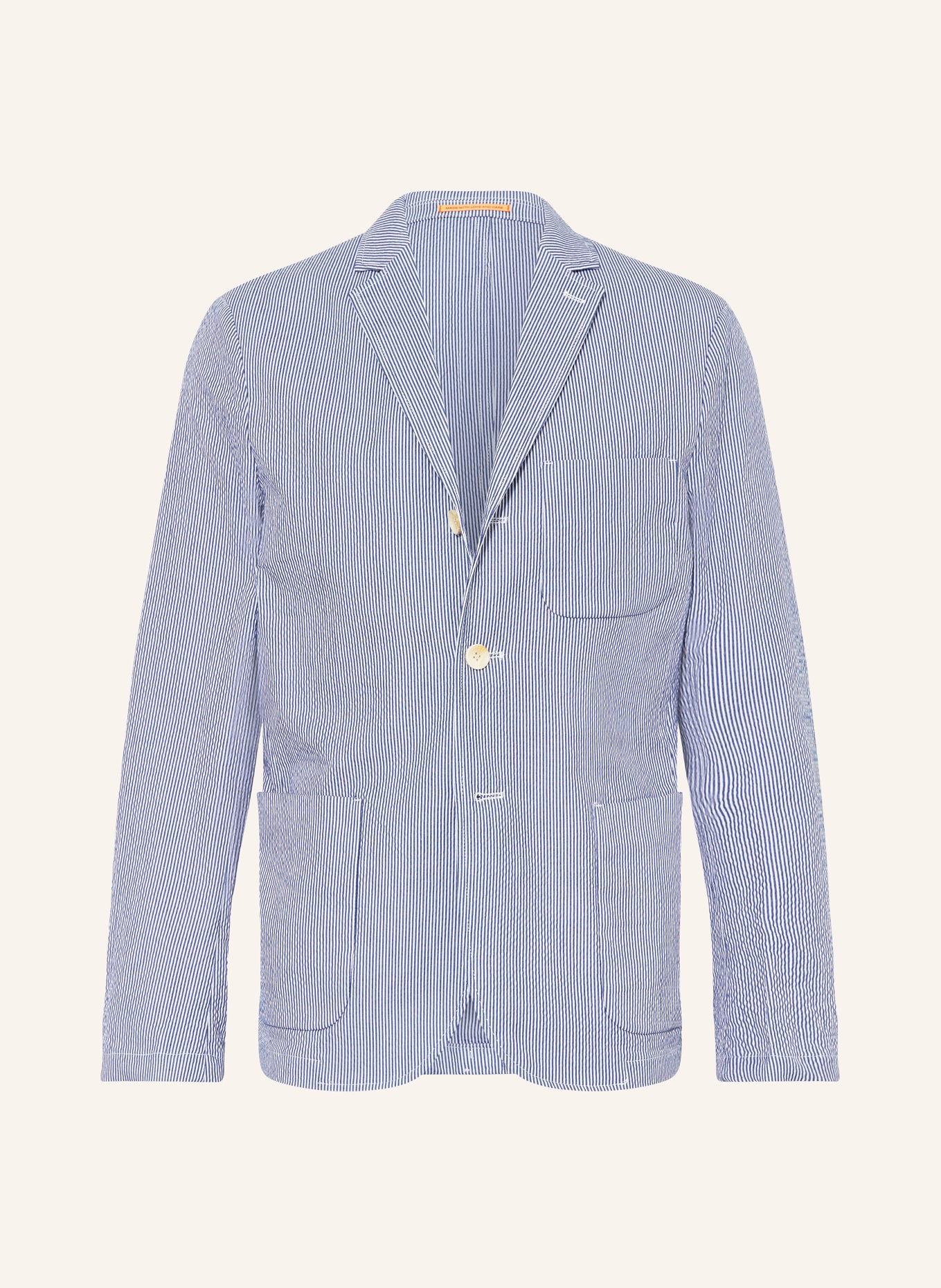 SCOTCH & SODA Tailored jacket regular fit, Color: WHITE/ BLUE (Image 1)