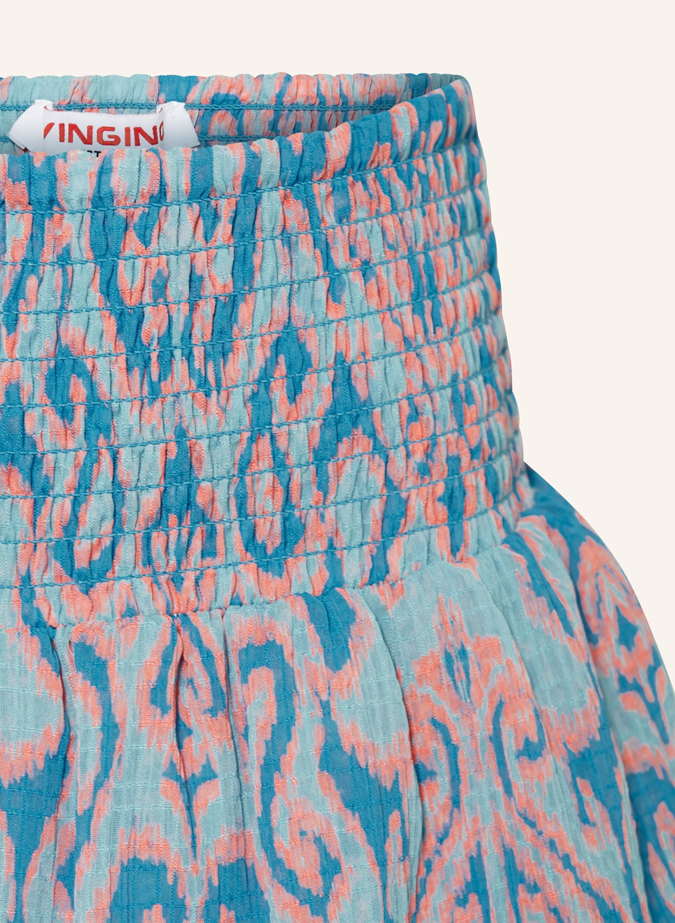 VINGINO Spódnico-spodnie RILEY z falbanką, Kolor: TURKUSOWY/ NIEBIESKI/ ŁOSOSIOWY (Obrazek 3)