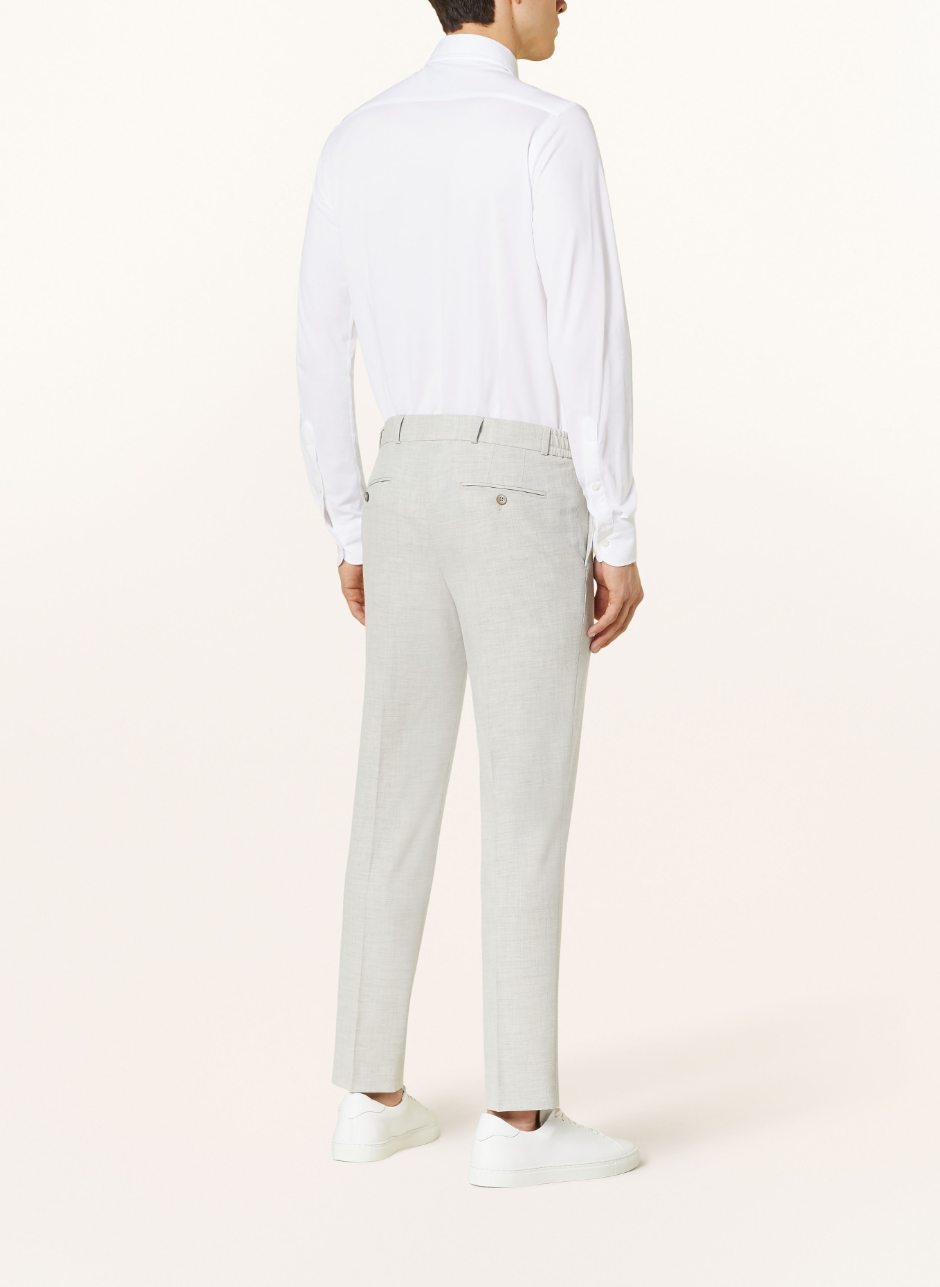 PAUL Jersey shirt slim fit, Color: WHITE (Image 3)