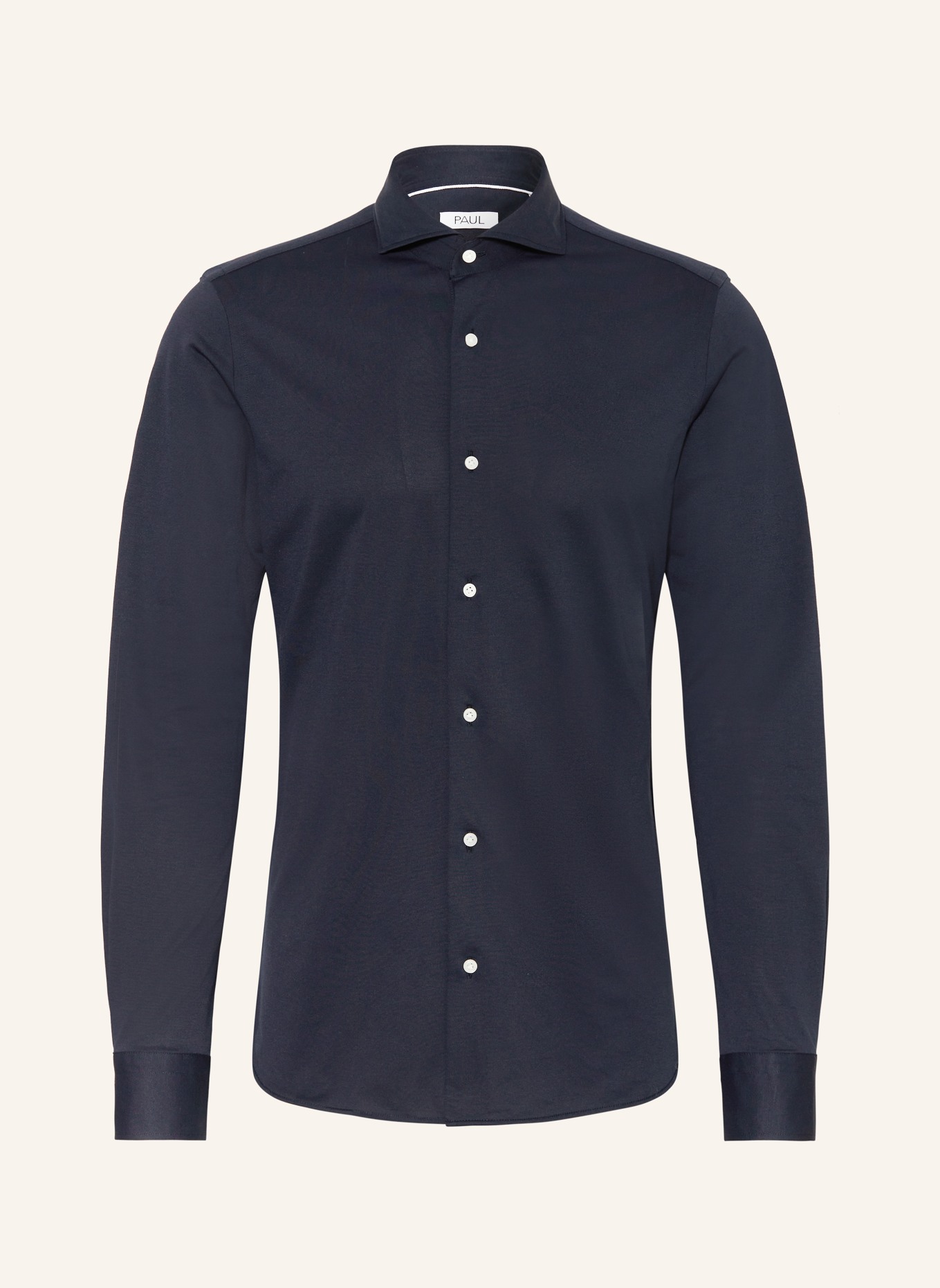 PAUL Jersey shirt slim fit, Color: DARK BLUE (Image 1)