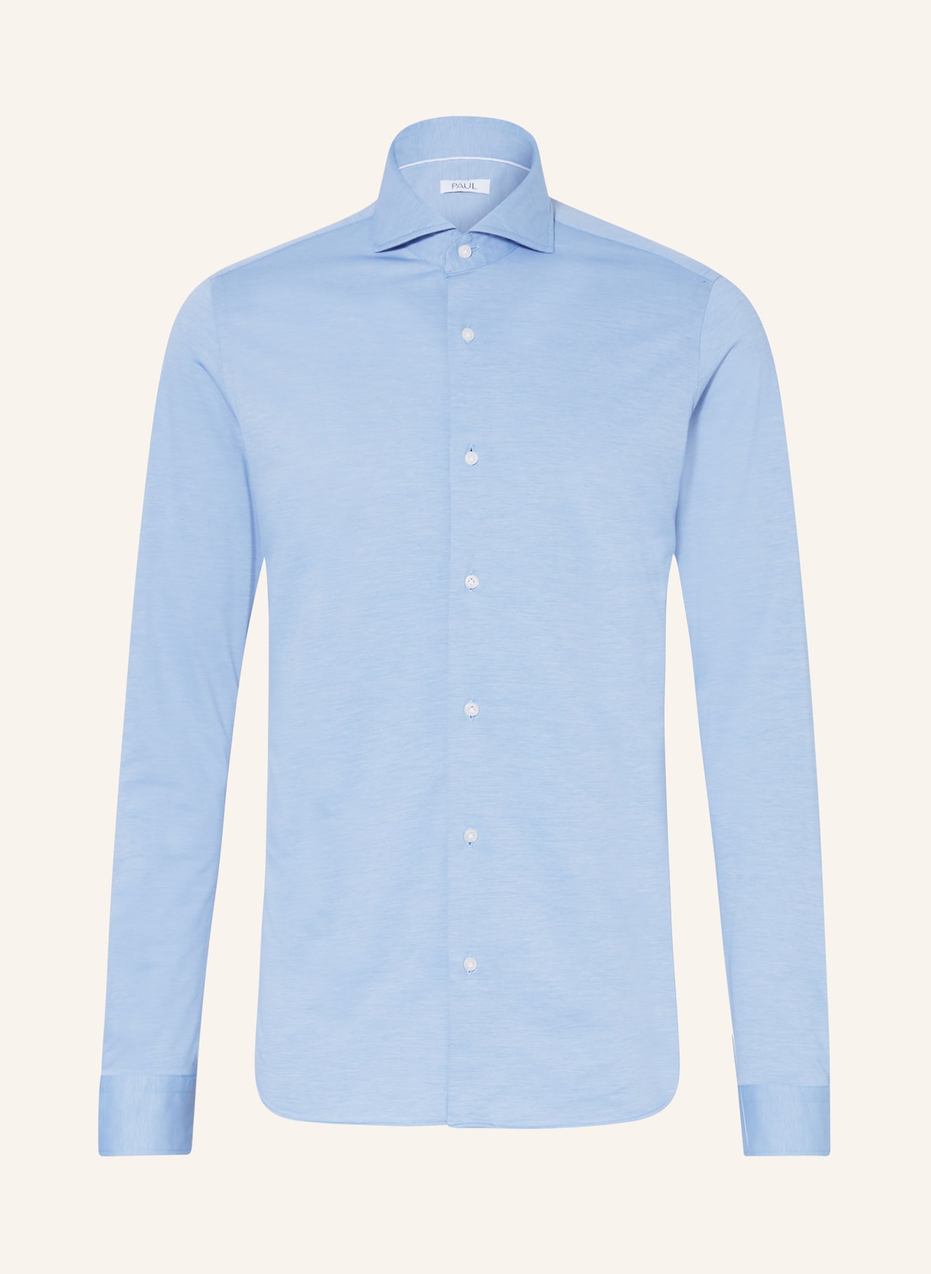 PAUL Jerseyhemd Slim Fit: HELLBLAU
