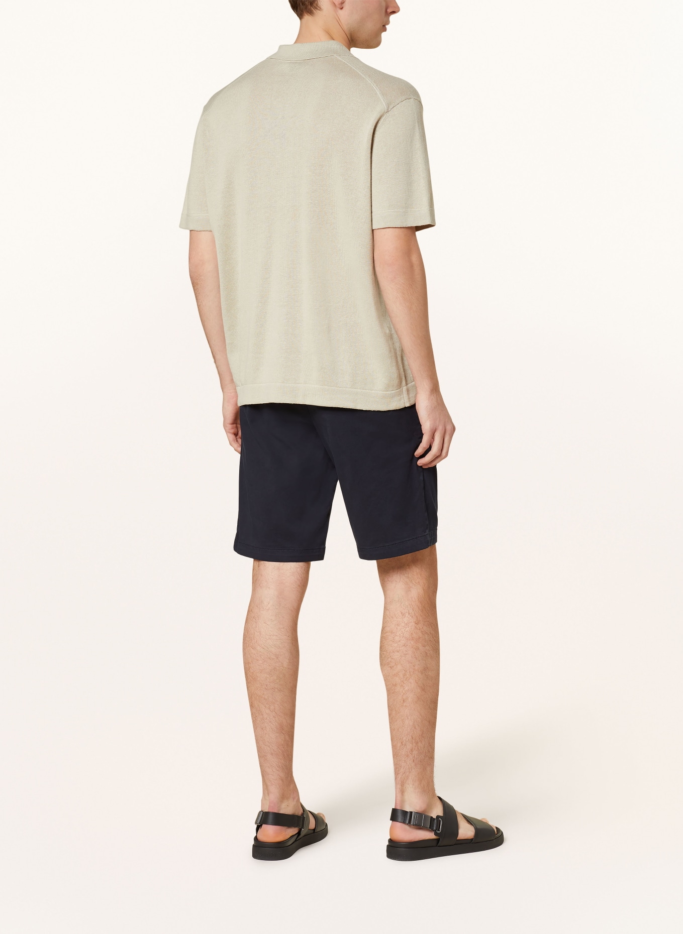 BOSS Shorts CHINO Slim Fit, Farbe: DUNKELBLAU (Bild 3)