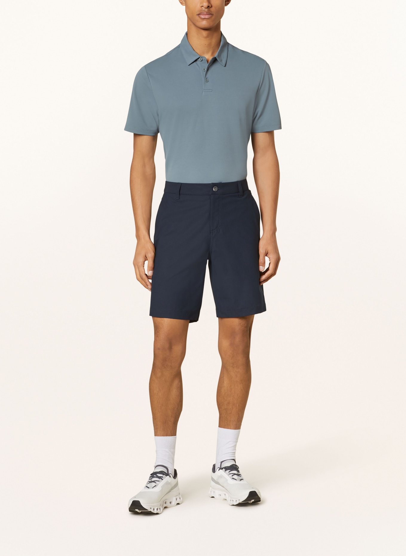 vuori Performance polo shirt GAMEPOINT, Color: BLUE GRAY (Image 2)