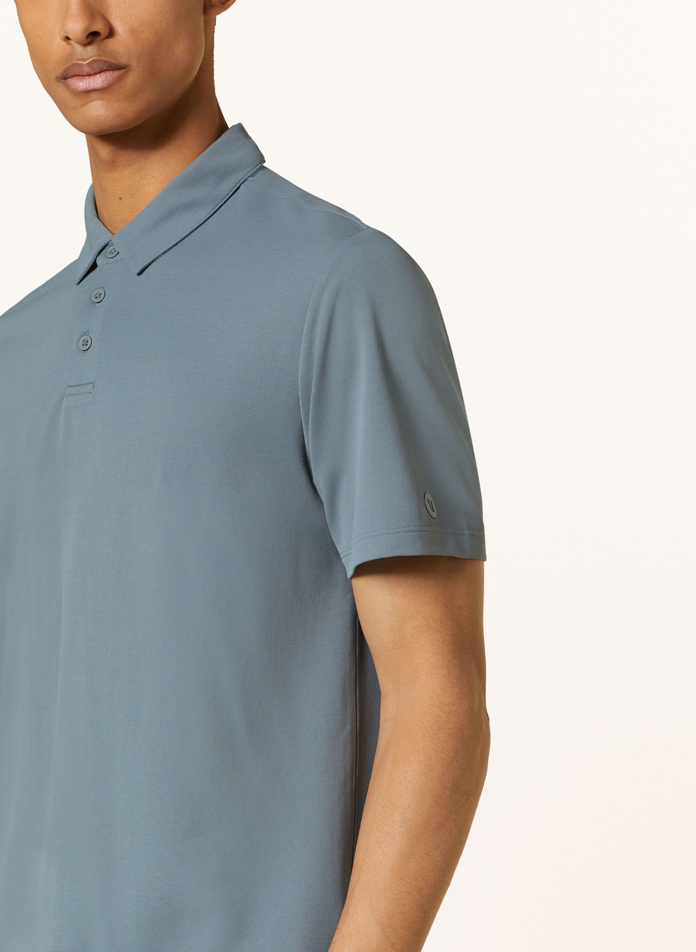 vuori Performance polo shirt GAMEPOINT, Color: BLUE GRAY (Image 4)