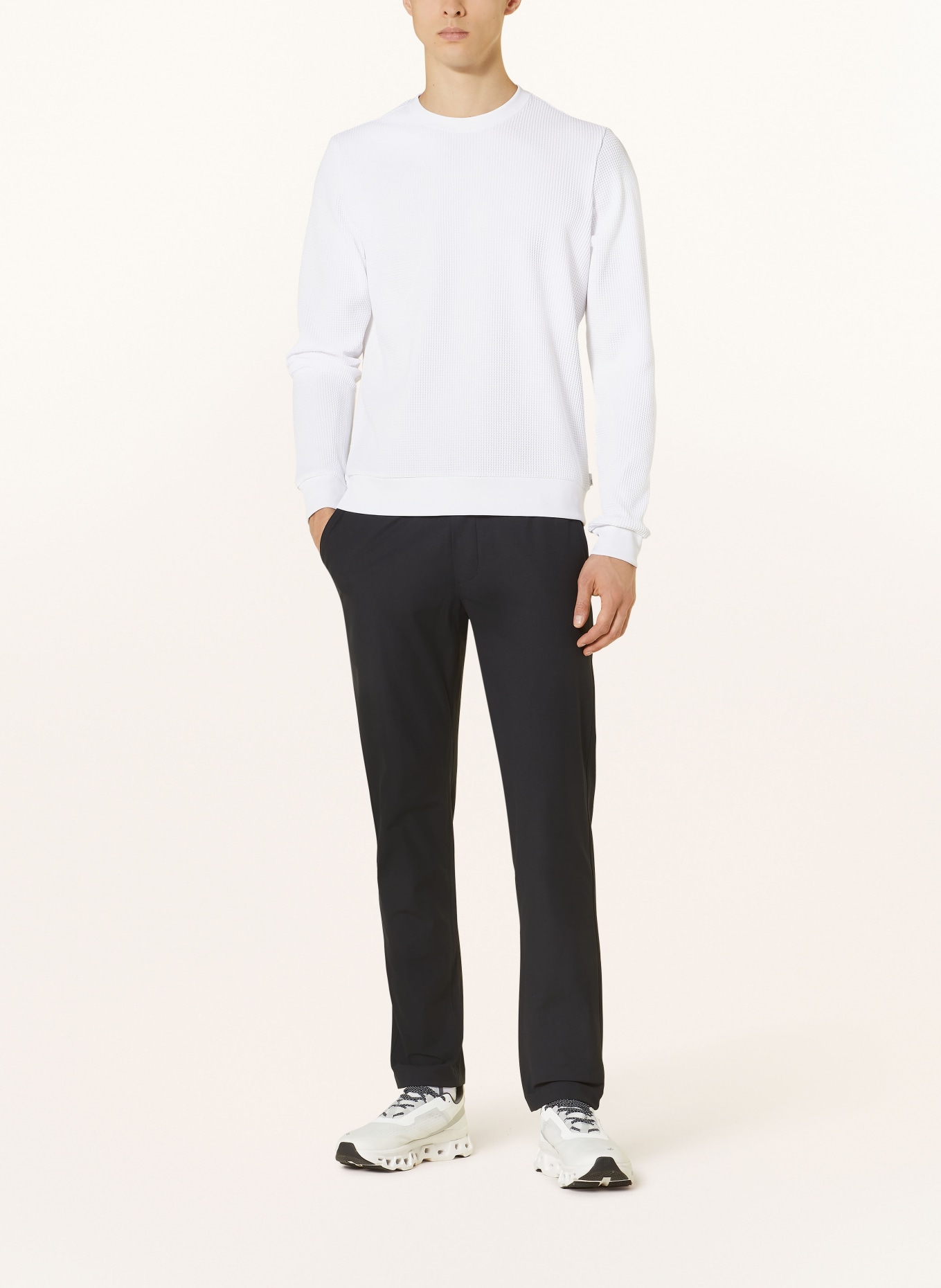 vuori Long sleeve shirt JAMESTOWN, Color: WHITE (Image 2)