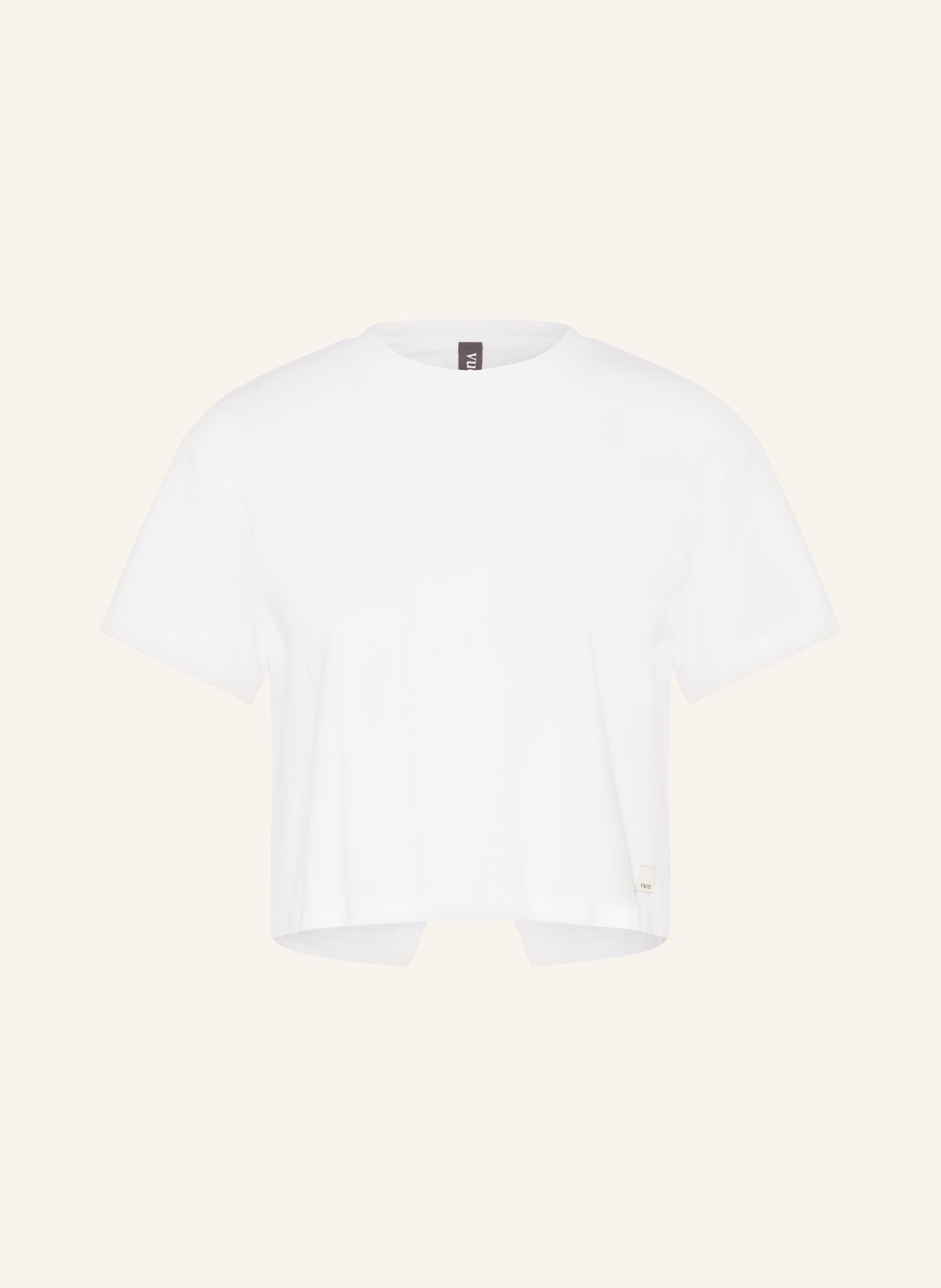 vuori T-shirt FEATHER CROSS BACK, Color: WHITE (Image 1)