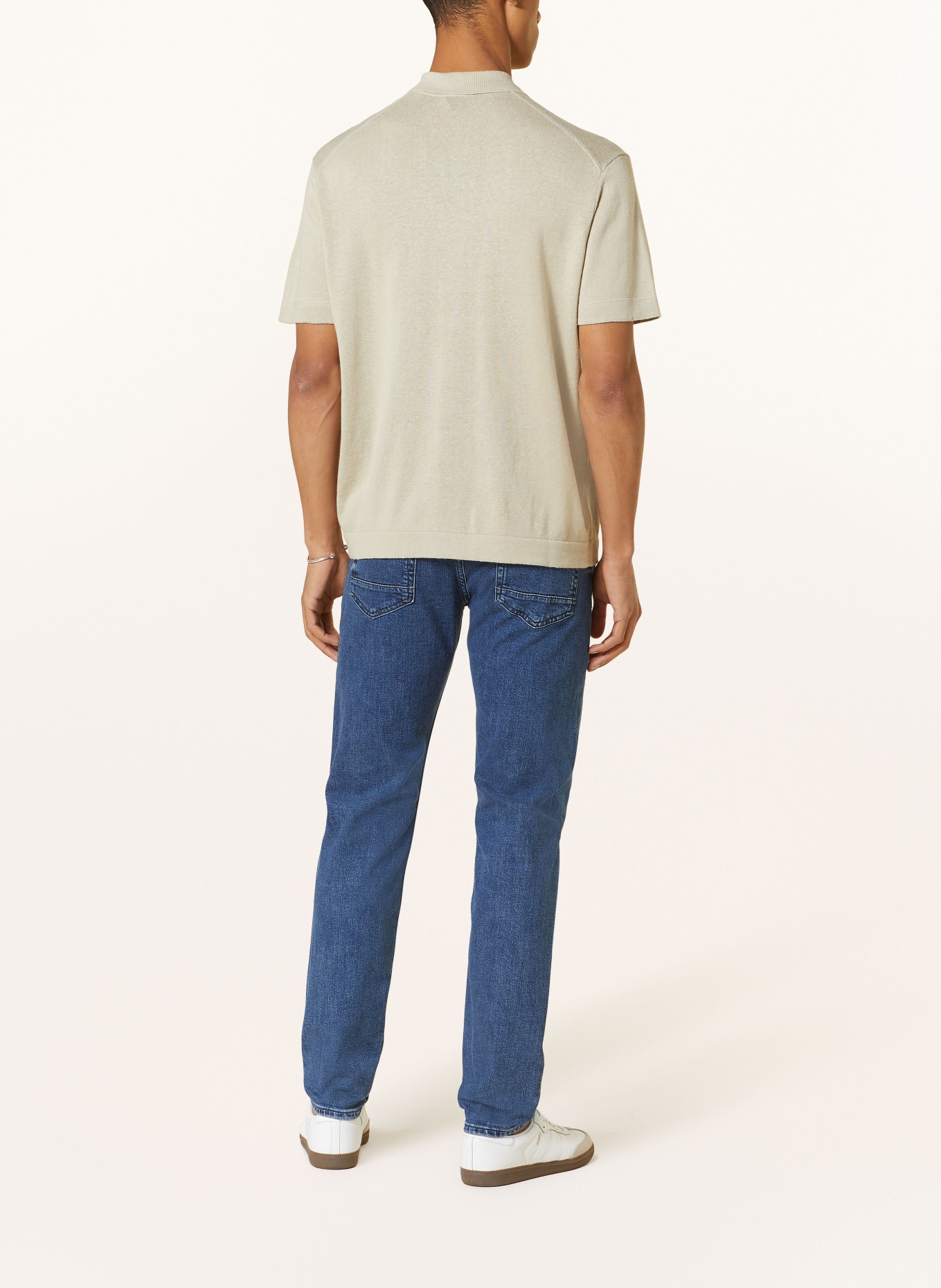 BOSS Jeans TABER Tapered Fit, Farbe: 421 MEDIUM BLUE (Bild 3)