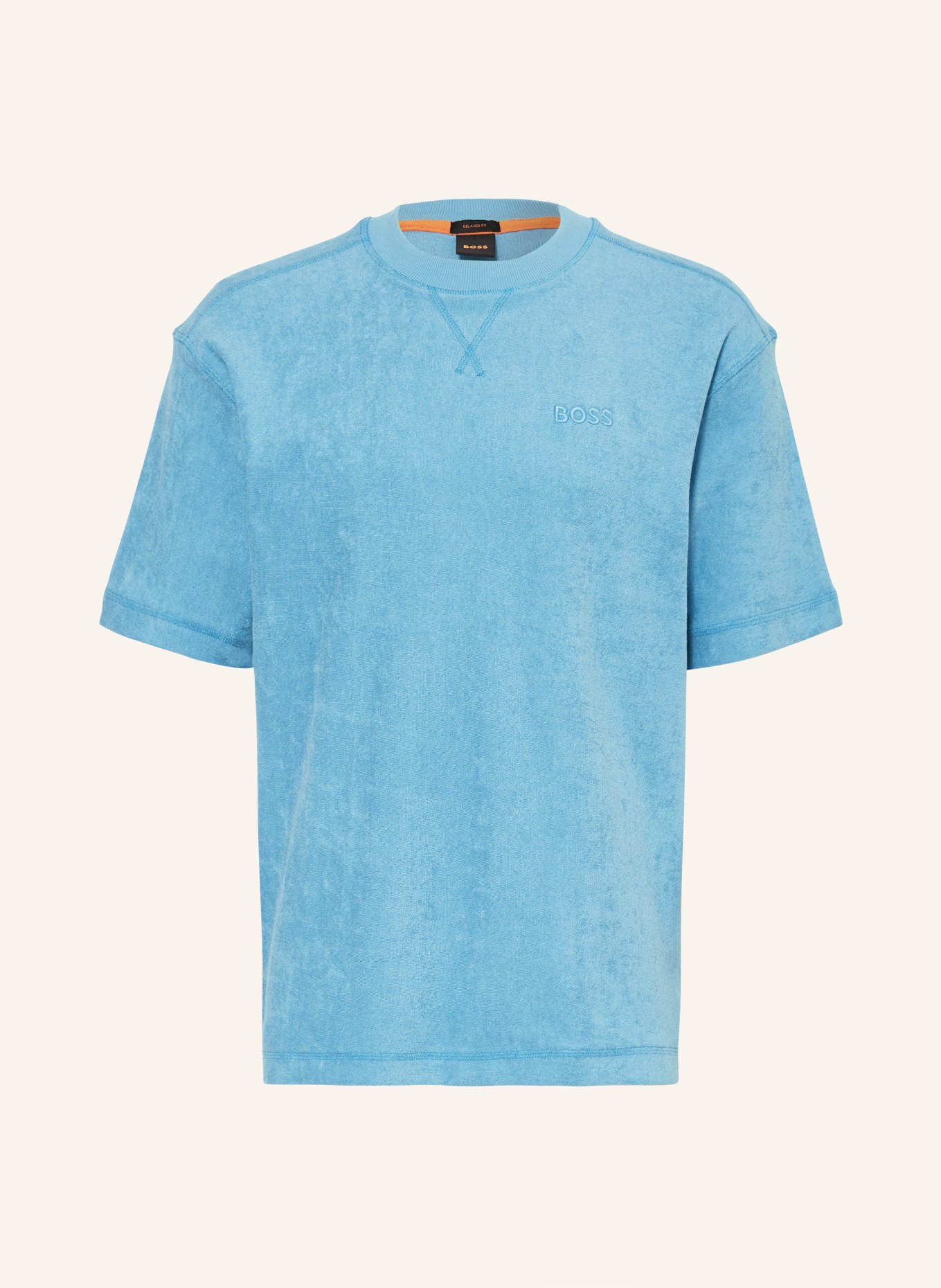 BOSS T-shirt, Color: LIGHT BLUE (Image 1)