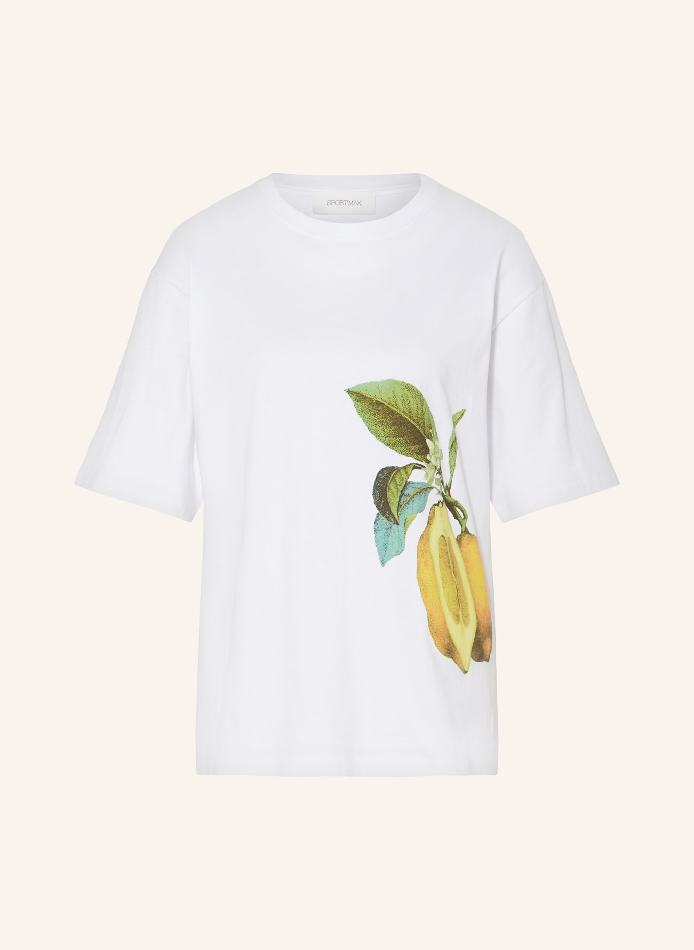 SPORTMAX T-shirt NEBBIE, Color: WHITE (Image 1)