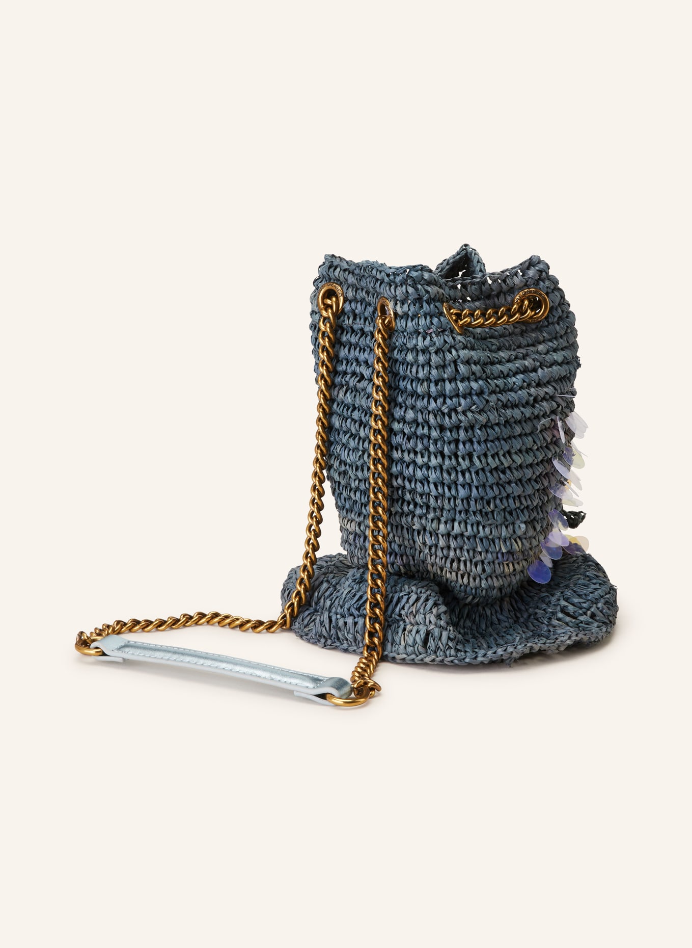 KURT GEIGER Crossbody bag with sequins, Color: BLUE (Image 2)