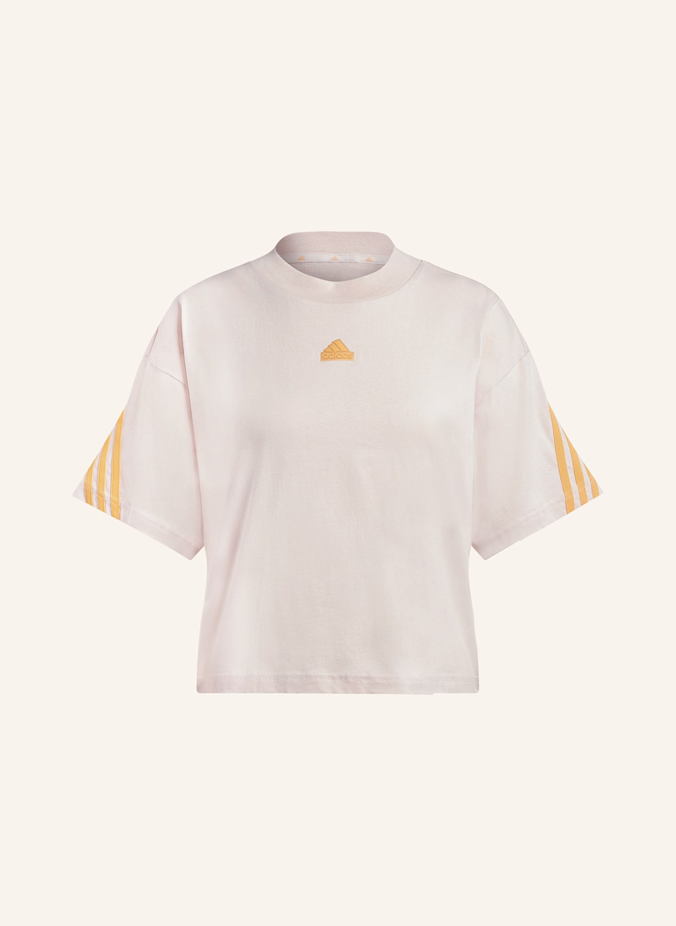 adidas T-shirt FUTURE ICONS, Kolor: CIELISTY/ POMARAŃCZOWY (Obrazek 1)