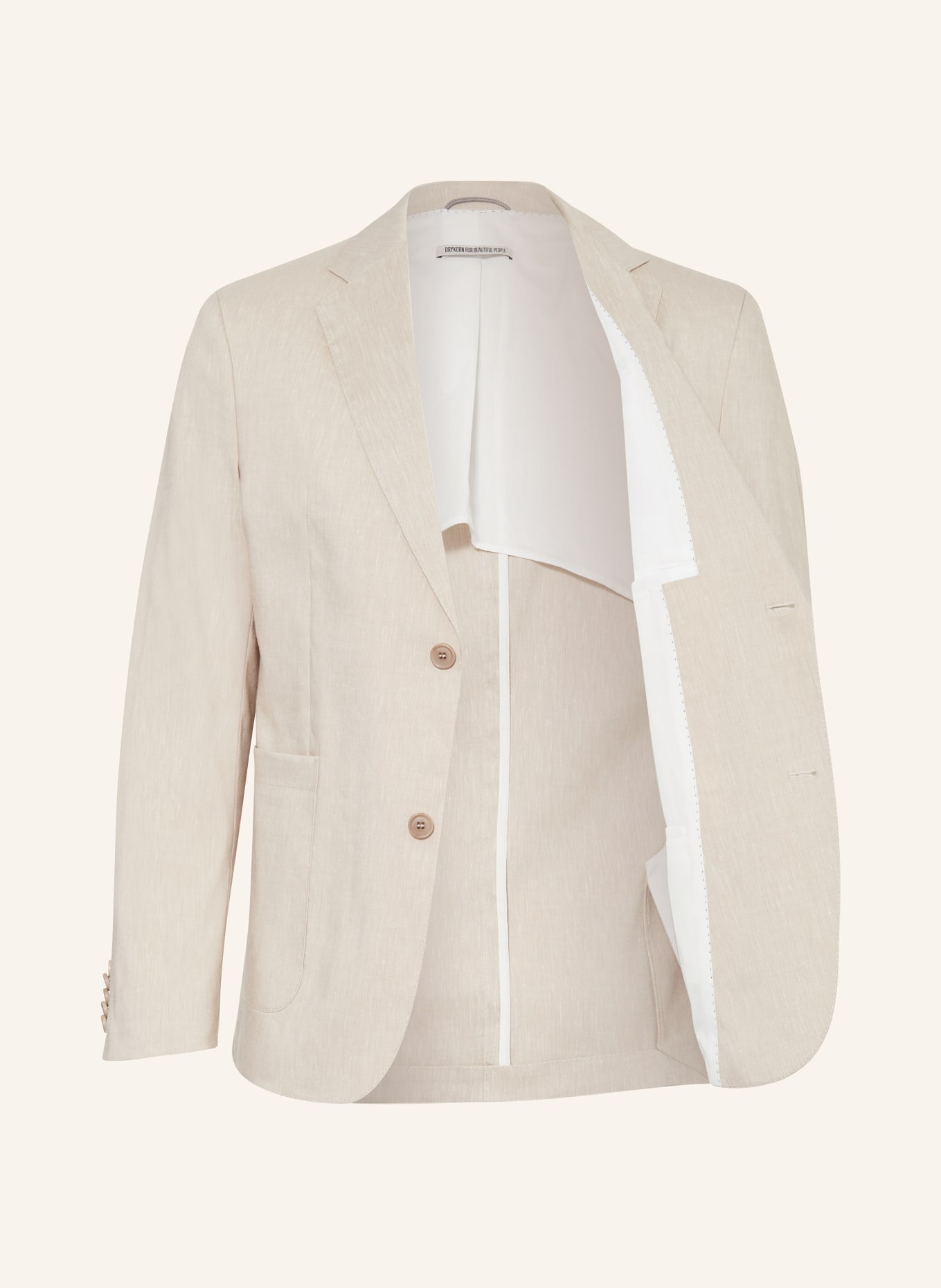 DRYKORN Suit jacket CARLES extra slim fit, Color: 1700 BRAUN (Image 4)