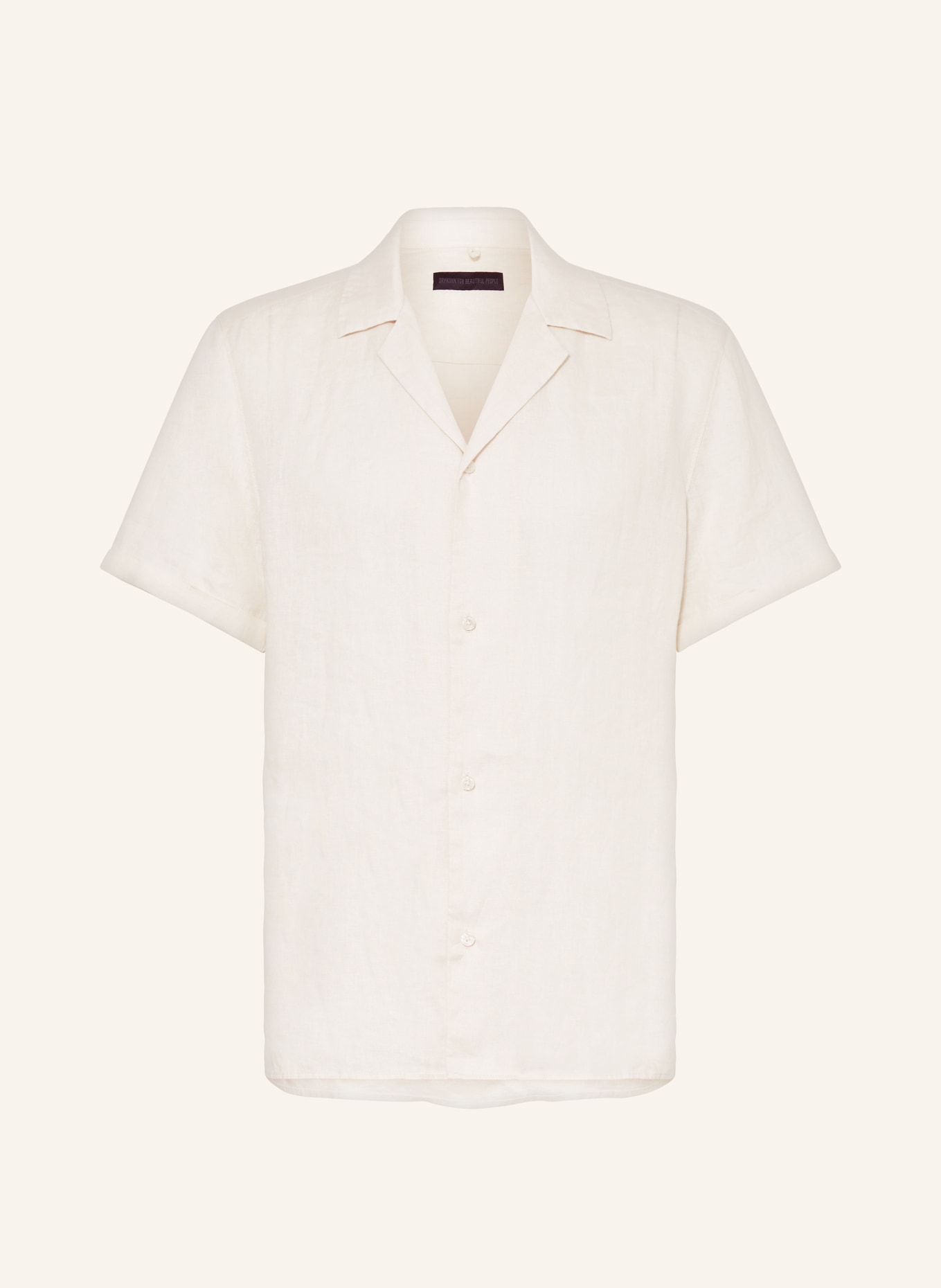 DRYKORN Resort shirt BIJAN comfort fit in linen, Color: ECRU (Image 1)
