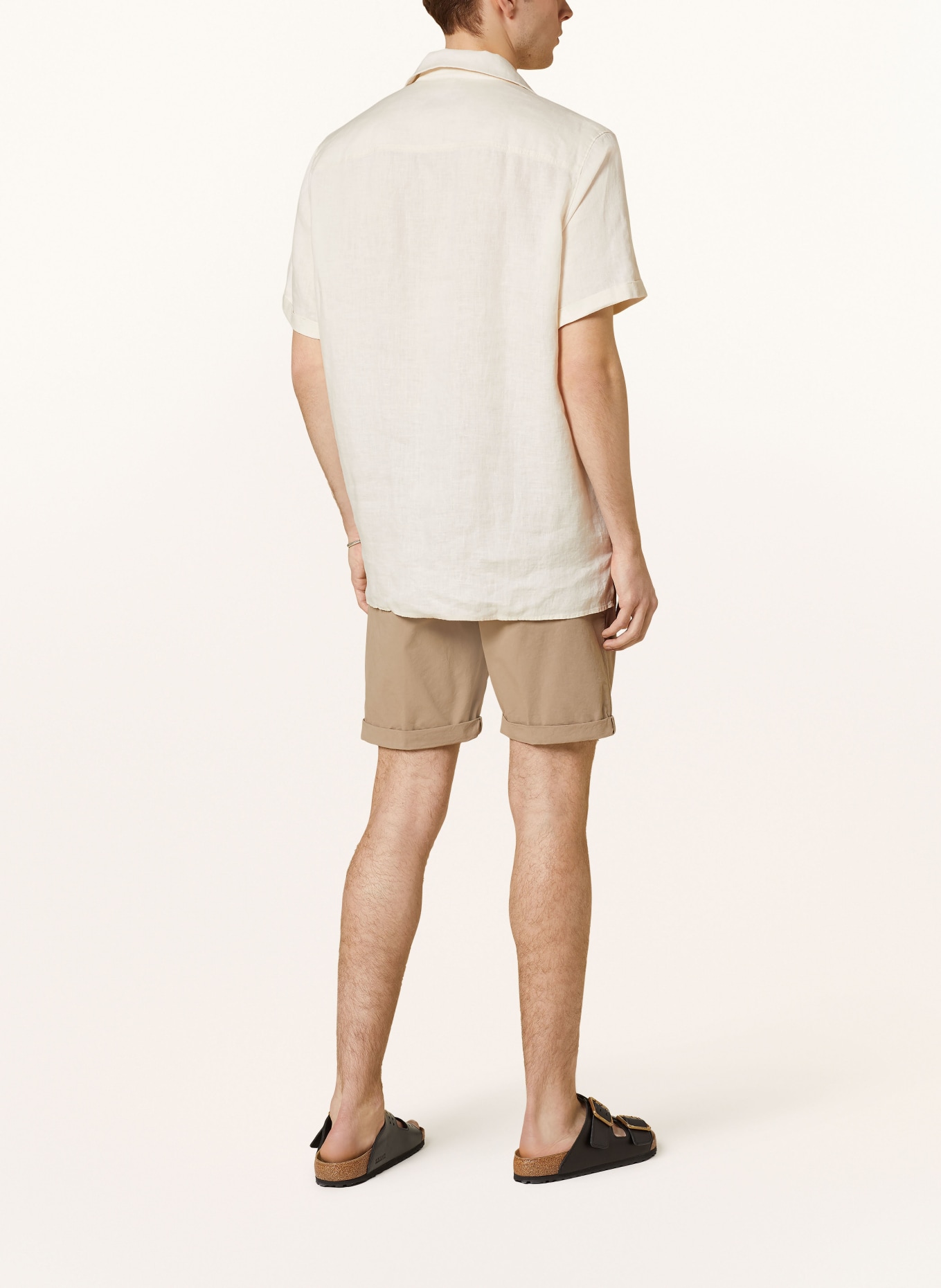 DRYKORN Resort shirt BIJAN comfort fit in linen, Color: ECRU (Image 3)