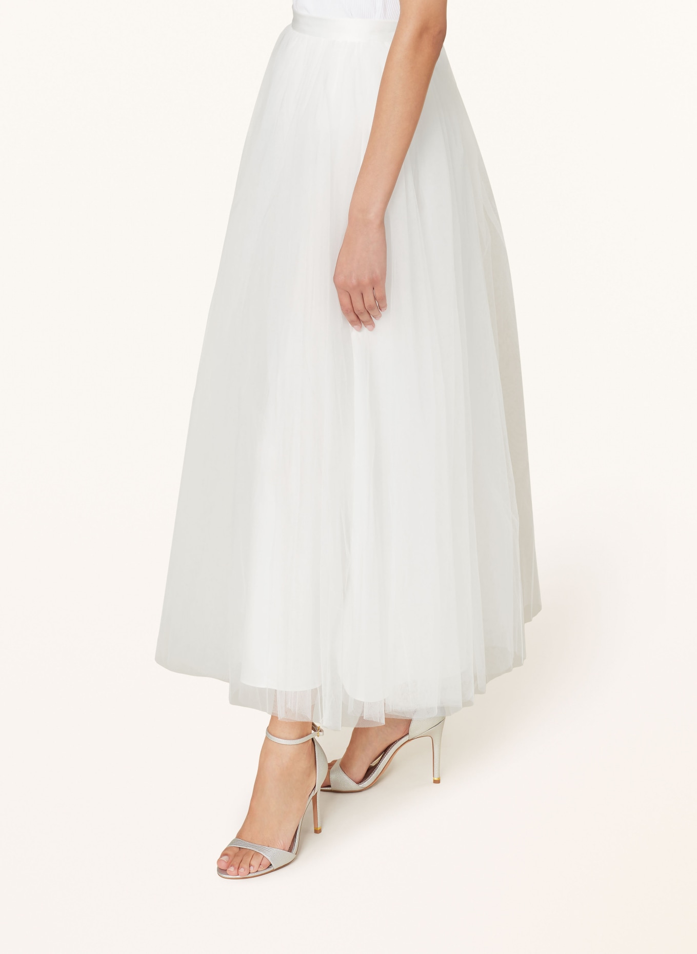 MRS & HUGS Tulle skirt, Color: WHITE (Image 4)