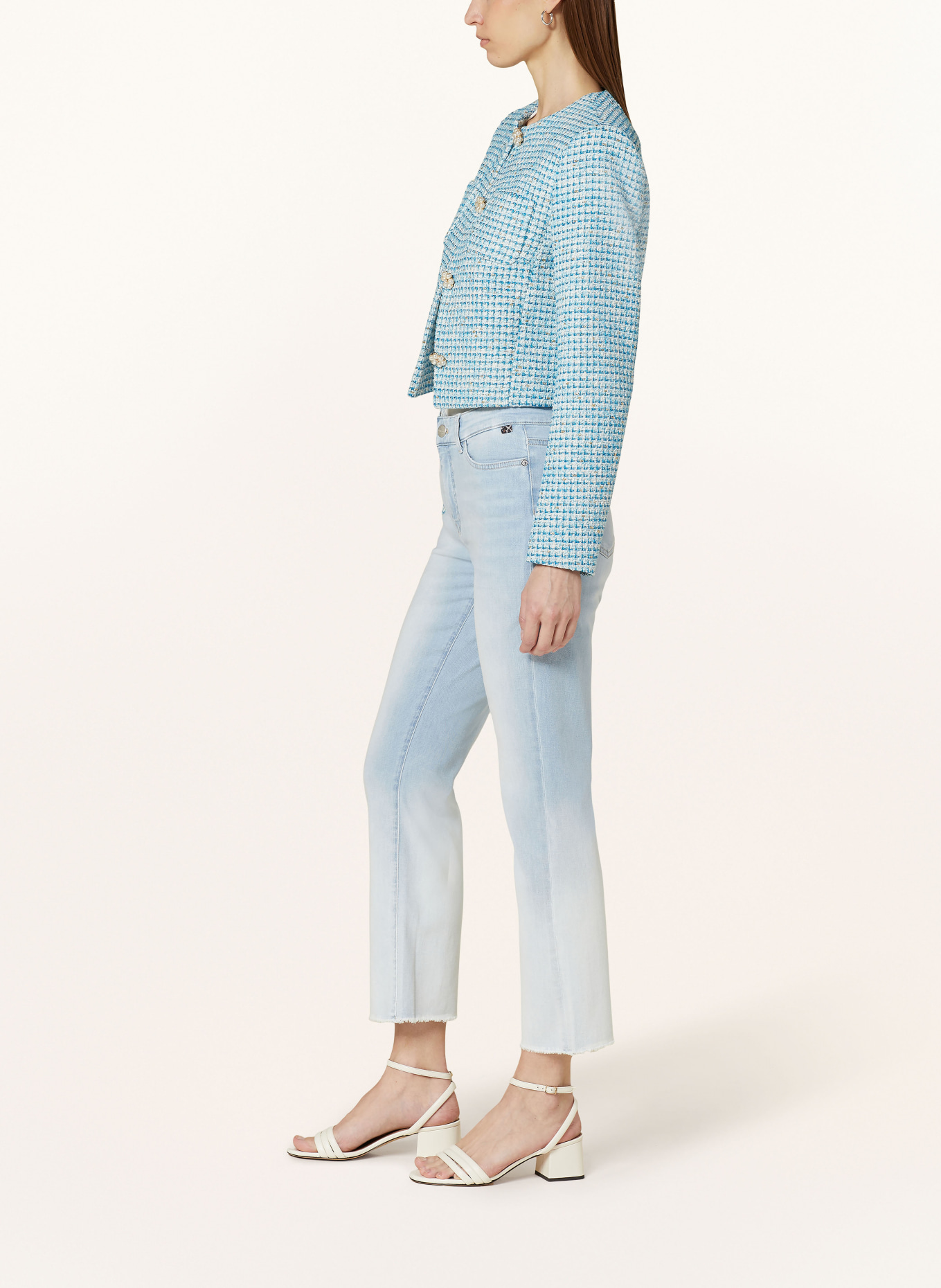 MARC CAIN 7/8 jeans FORLI, Color: 350 light denim (Image 4)