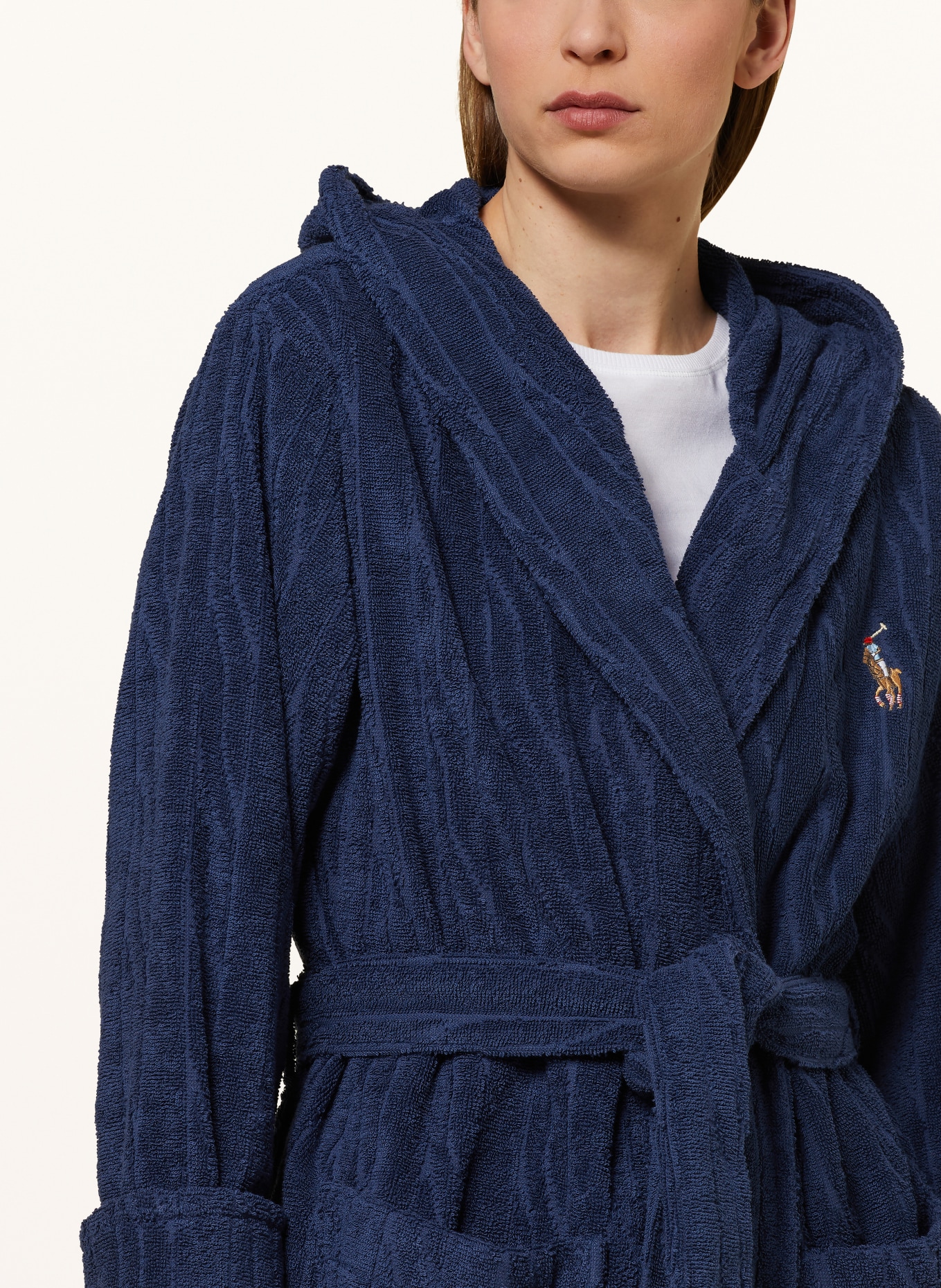 POLO RALPH LAUREN Women s bathrobe with hood