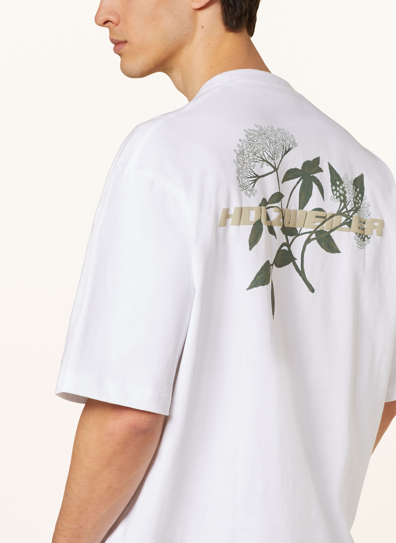 HOLZWEILER T-shirt RANGER, Color: DARK GREEN/ BEIGE (Image 4)