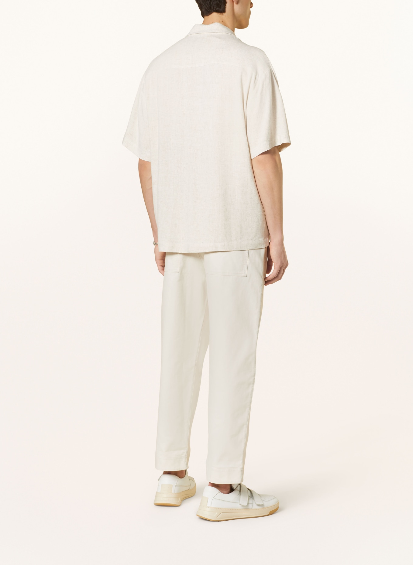 HOLZWEILER Resort shirt PIER comfort fit with linen, Color: 1006 SAND MIX (Image 3)