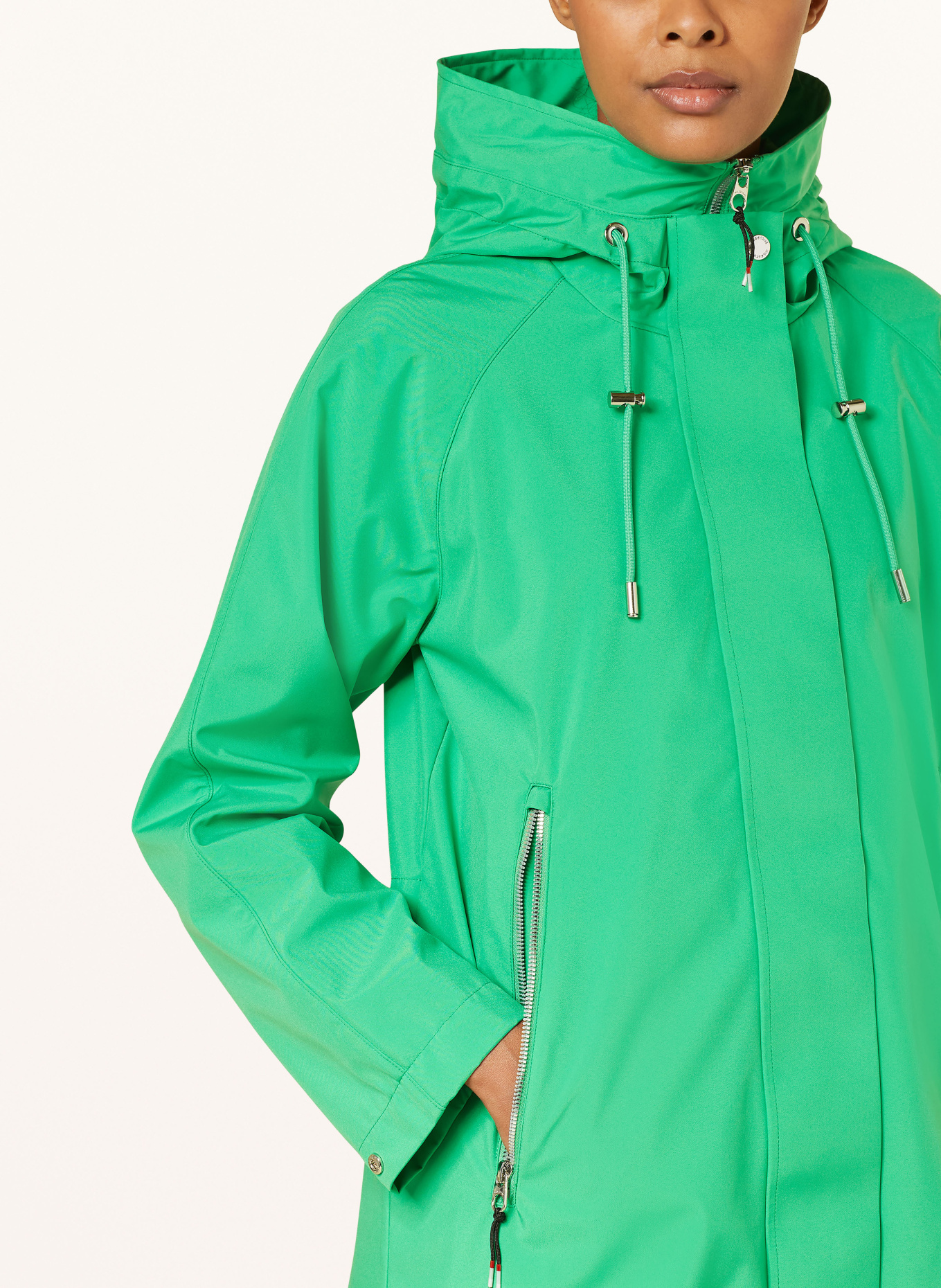 MILESTONE Rain jacket MSWINDY, Color: GREEN (Image 5)
