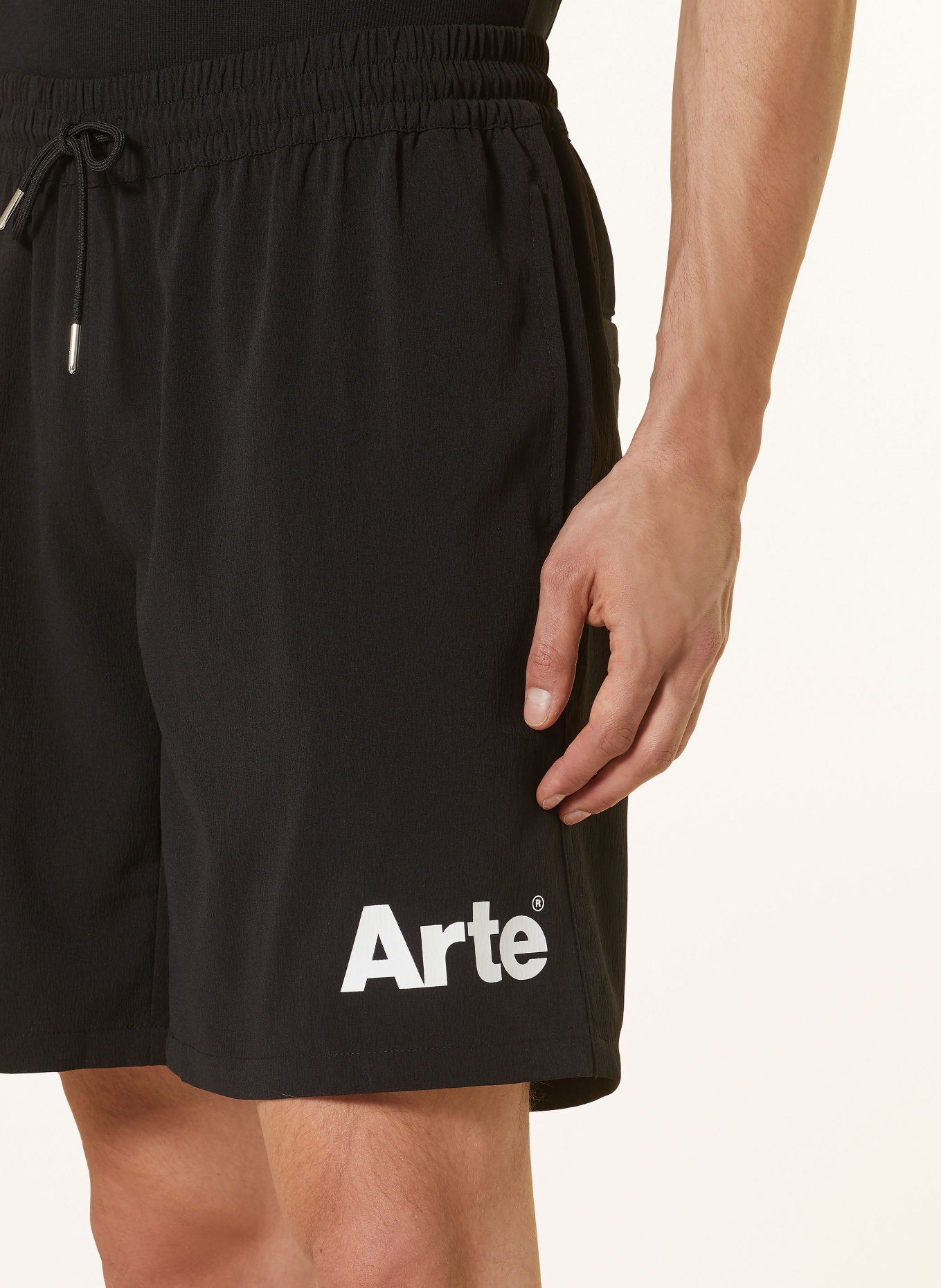 Arte Antwerp Shorts, Color: BLACK (Image 5)