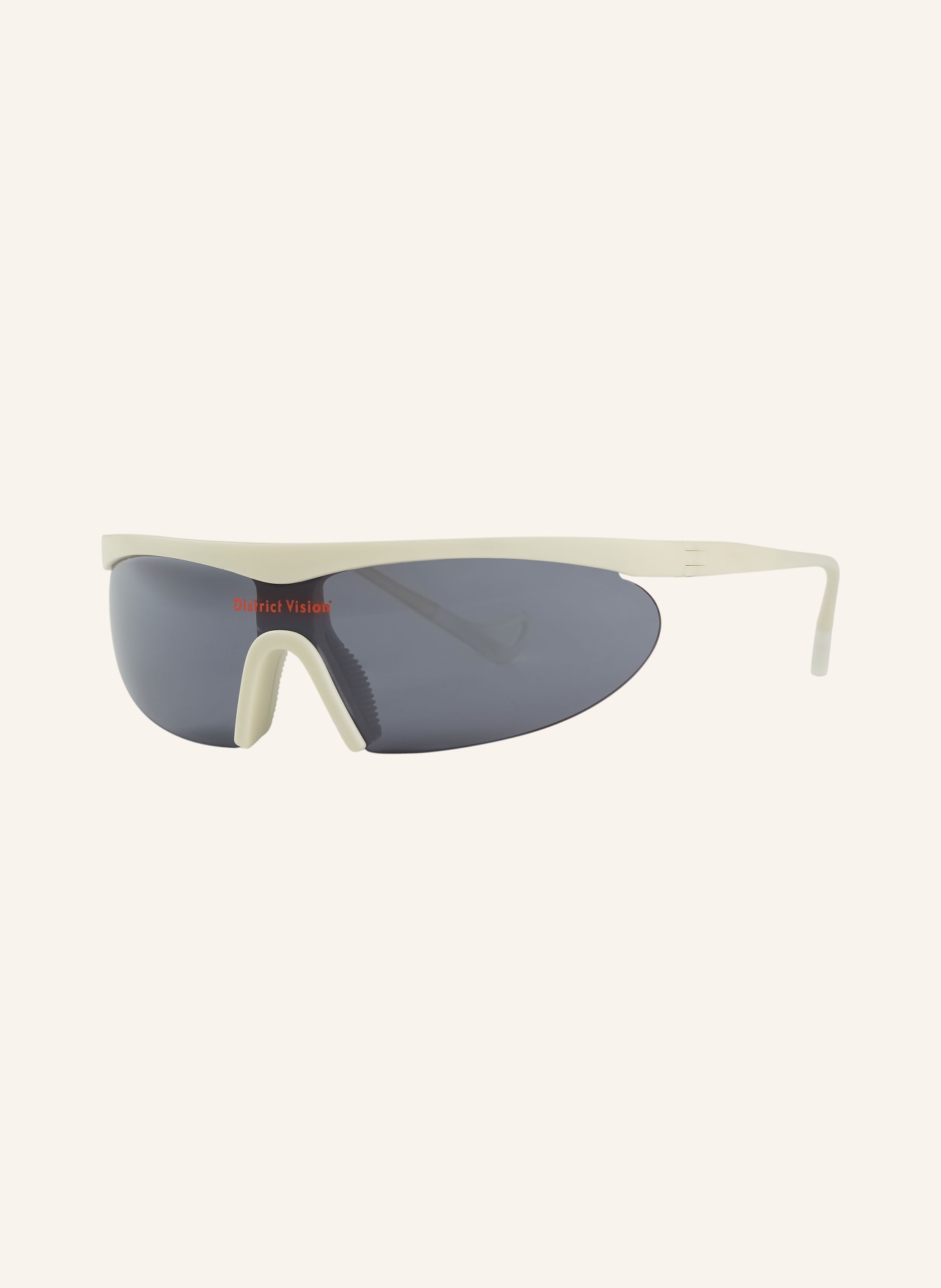 District Vision Multisport sunglasses KOHARU ECLIPSE, Color: LIMESTONE - MATTE WHITE/ GRAY (Image 1)