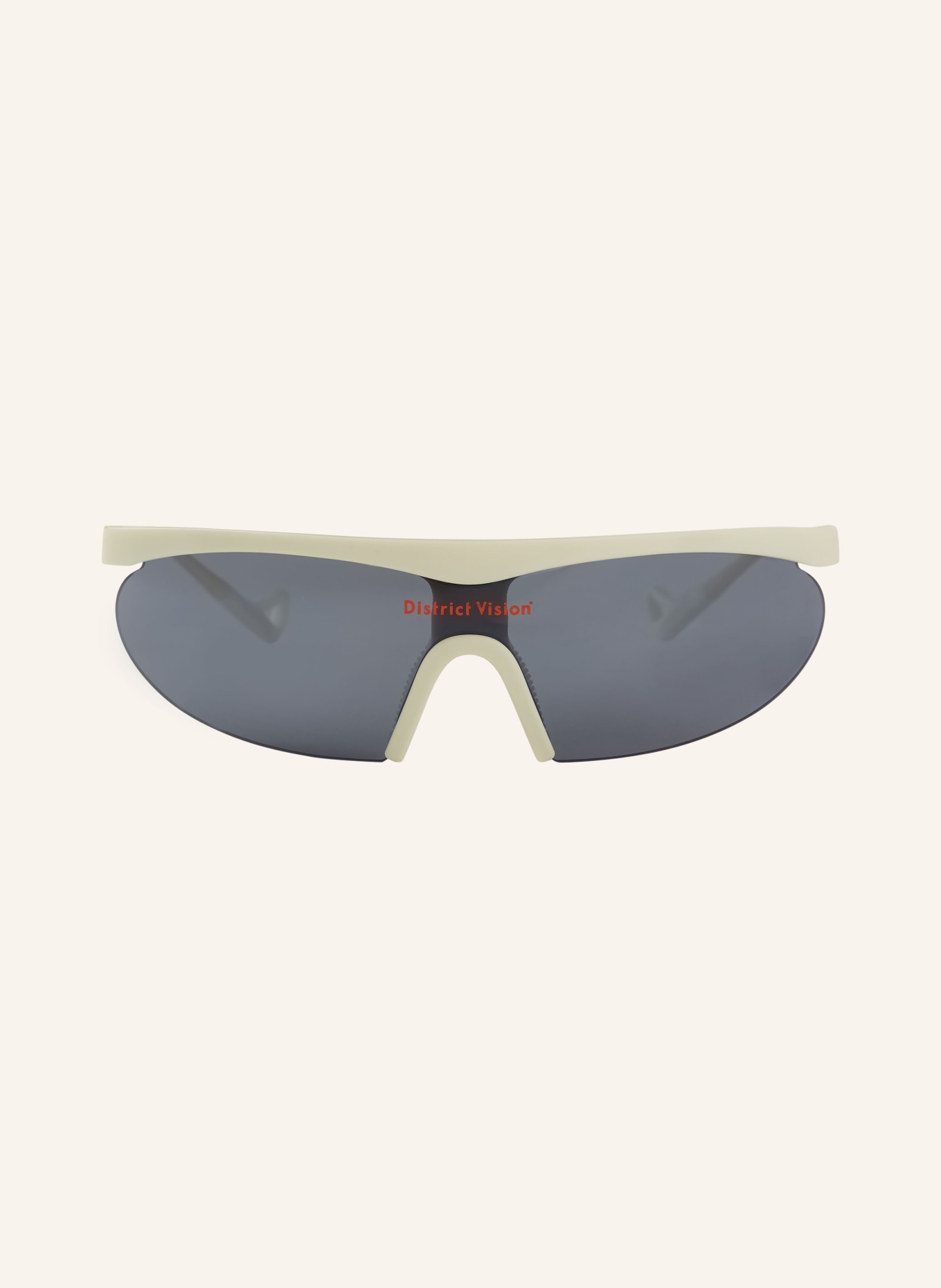 District Vision Multisport sunglasses KOHARU ECLIPSE, Color: LIMESTONE - MATTE WHITE/ GRAY (Image 2)