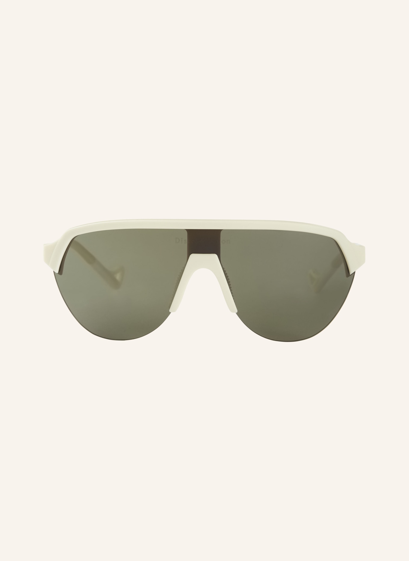 District Vision Multisport sunglasses NAGATA SPEED BLADE, Color: LIMESTONE - MATTE WHITE/ GREEN (Image 2)