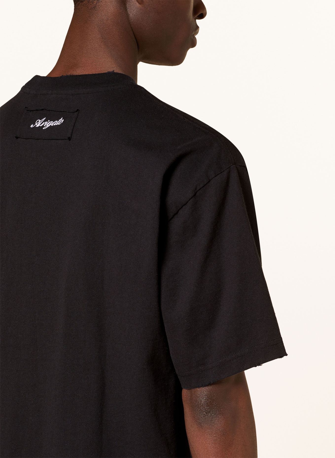 AXEL ARIGATO T-shirt, Color: BLACK (Image 4)