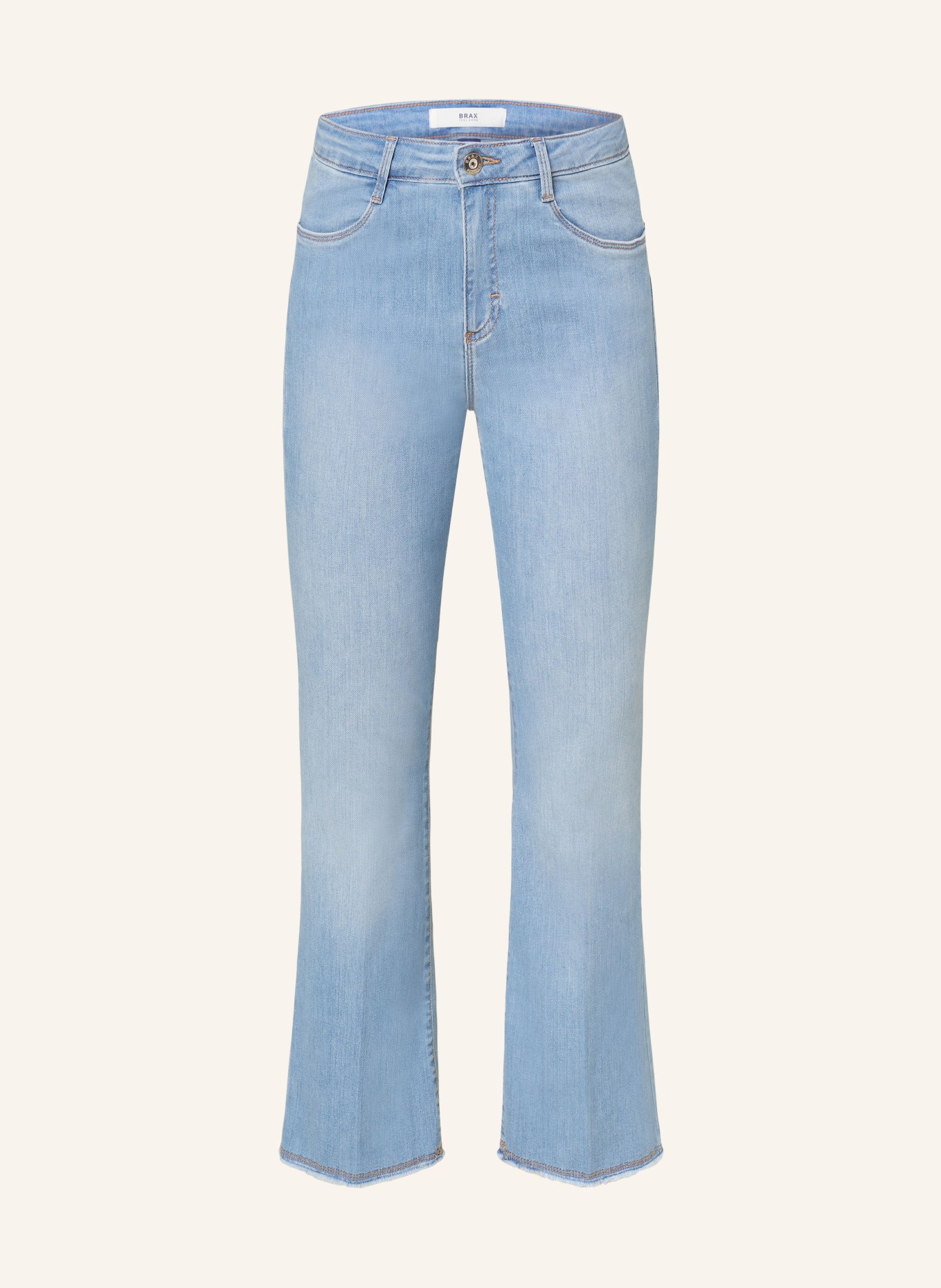 BRAX Flared Jeans SHAKIRA S, Farbe: 18 USED BLEACHED BLUE (Bild 1)
