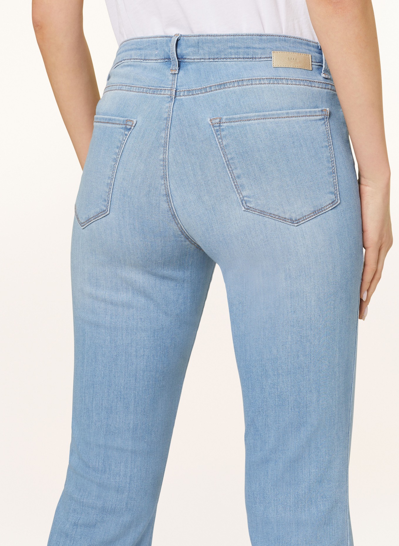 BRAX Flared jeans SHAKIRA S, Color: 18 USED BLEACHED BLUE (Image 6)