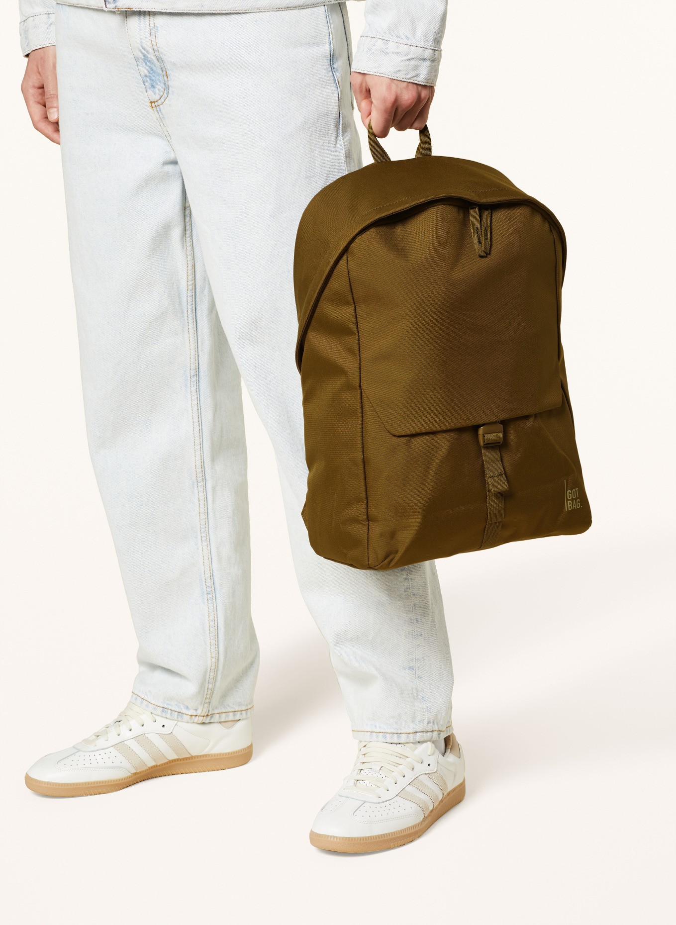 GOT BAG Plecak EASY PACK, Kolor: OLIWKOWY (Obrazek 4)
