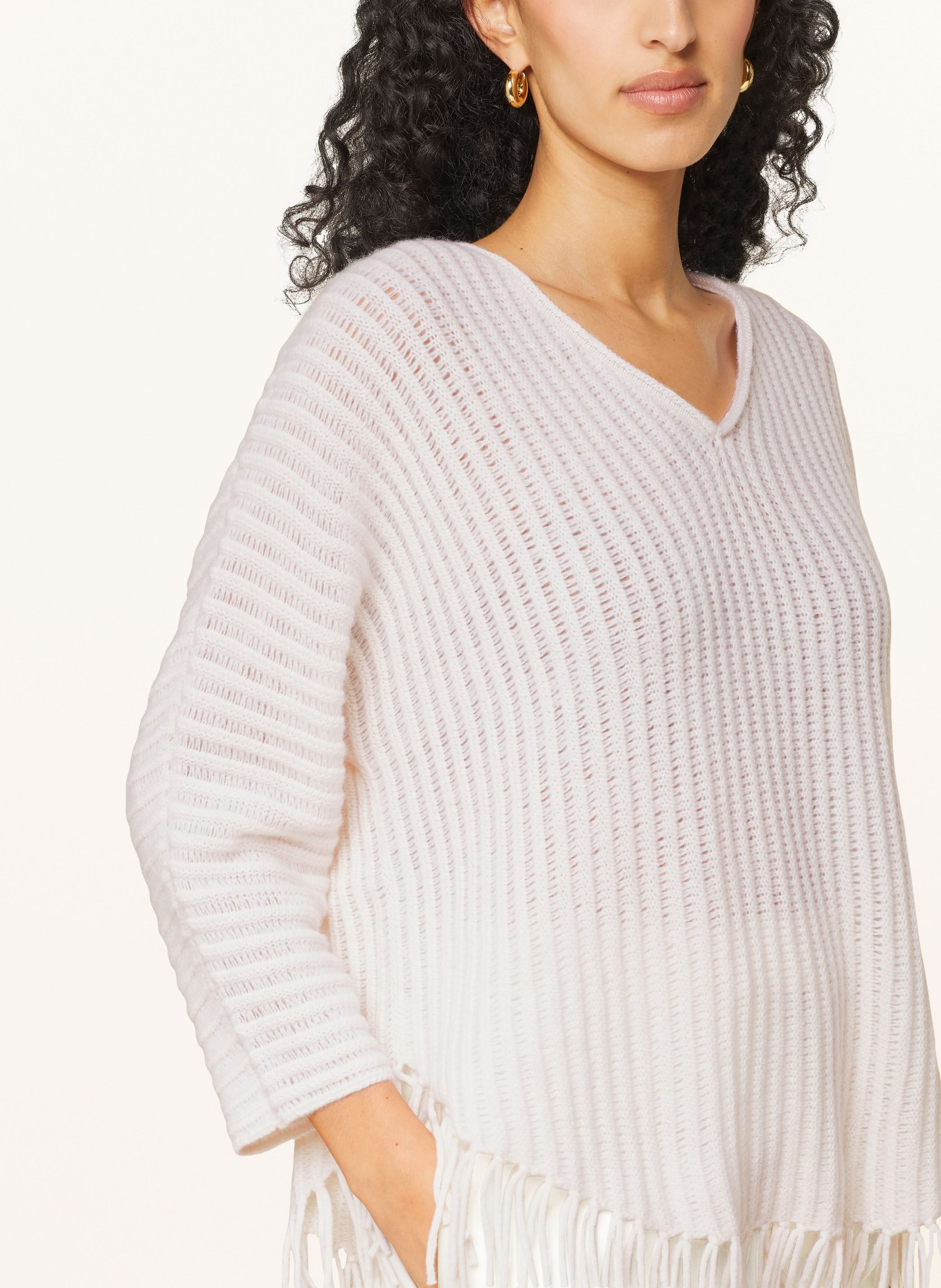 HEMISPHERE Cashmere-Pullover, Farbe: ECRU (Bild 4)