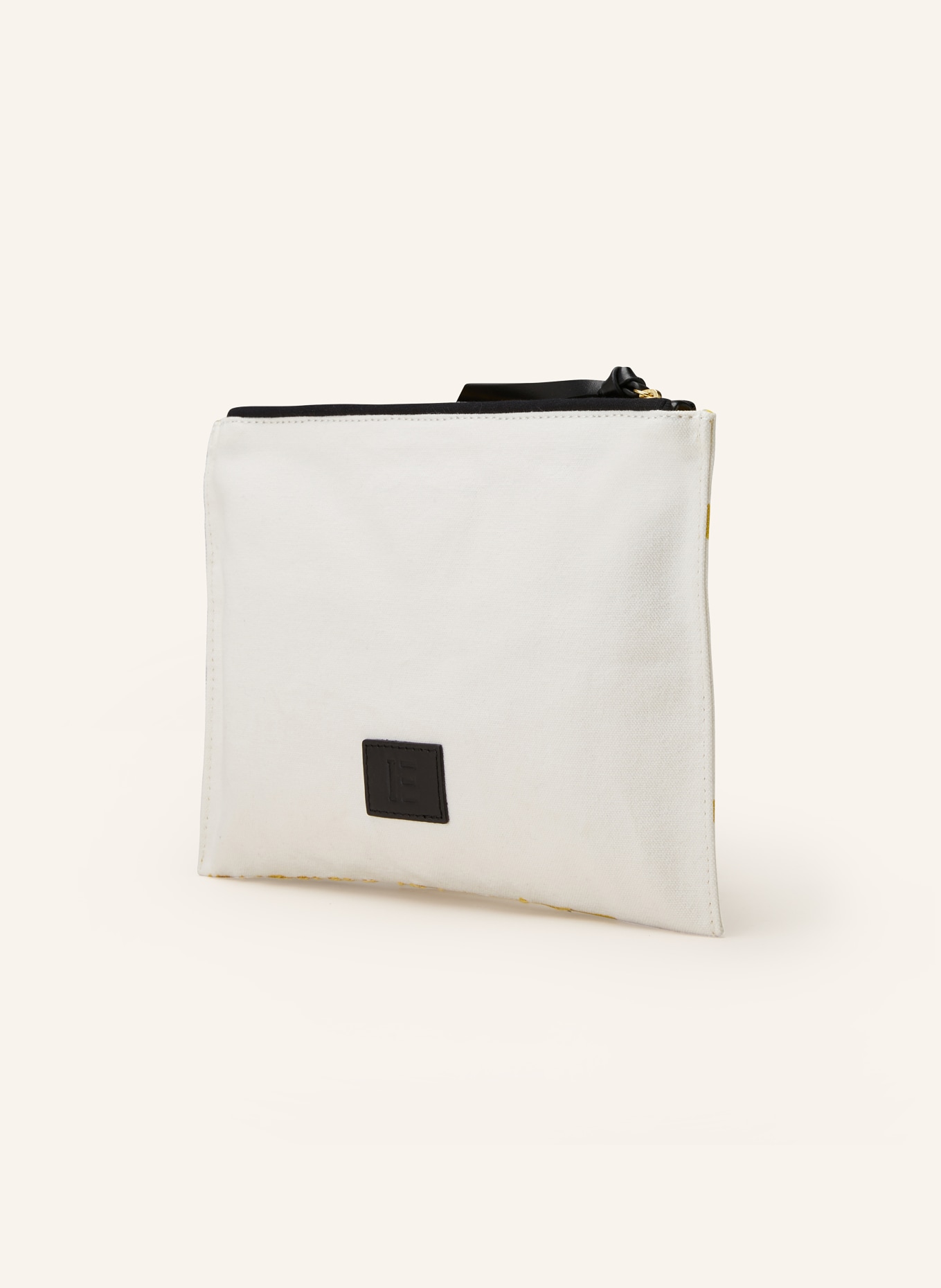 INOUI EDITIONS Pouch, Color: WHITE/ YELLOW (Image 2)